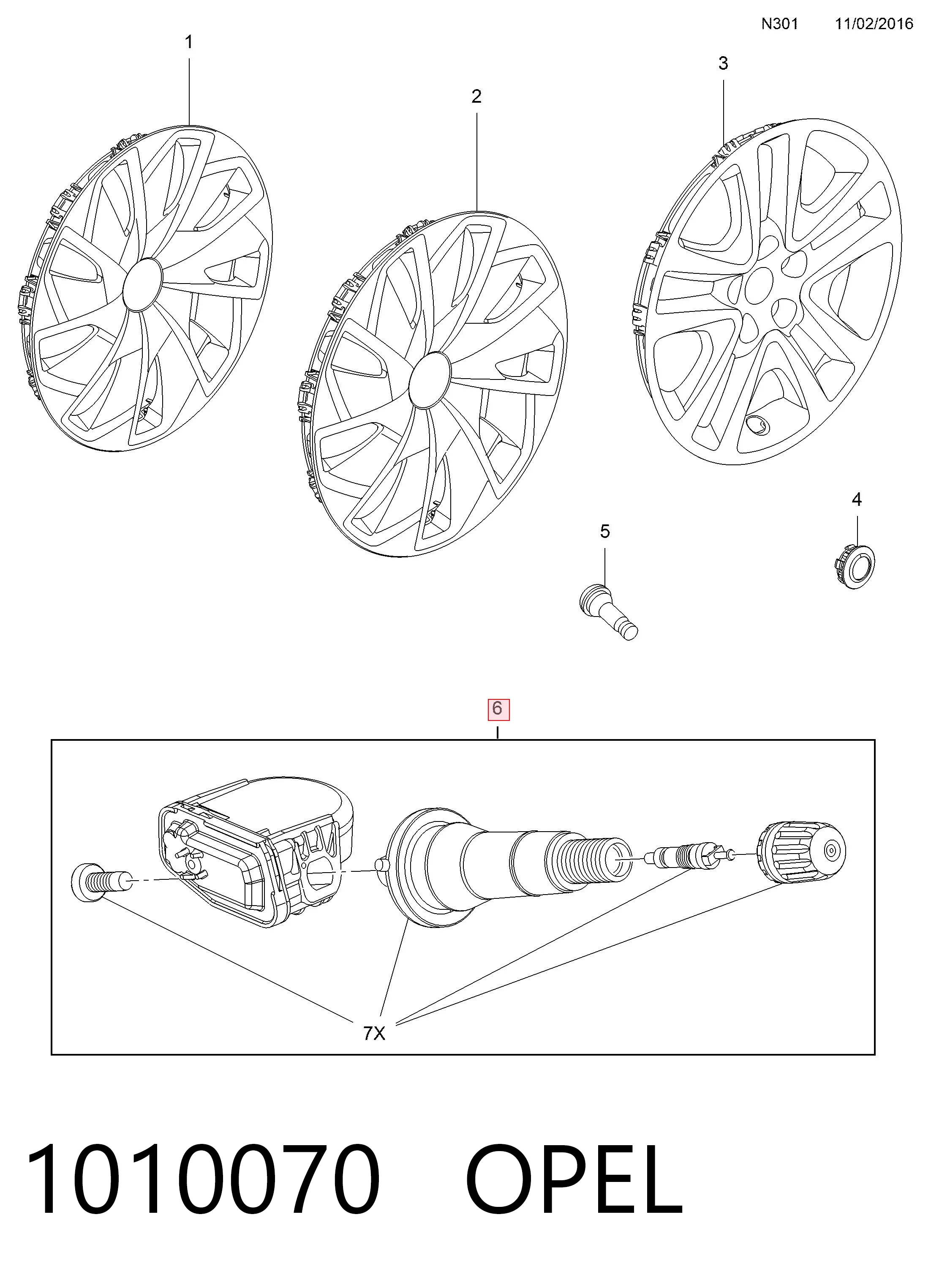 Comprar 39186445 General Motors TPMS