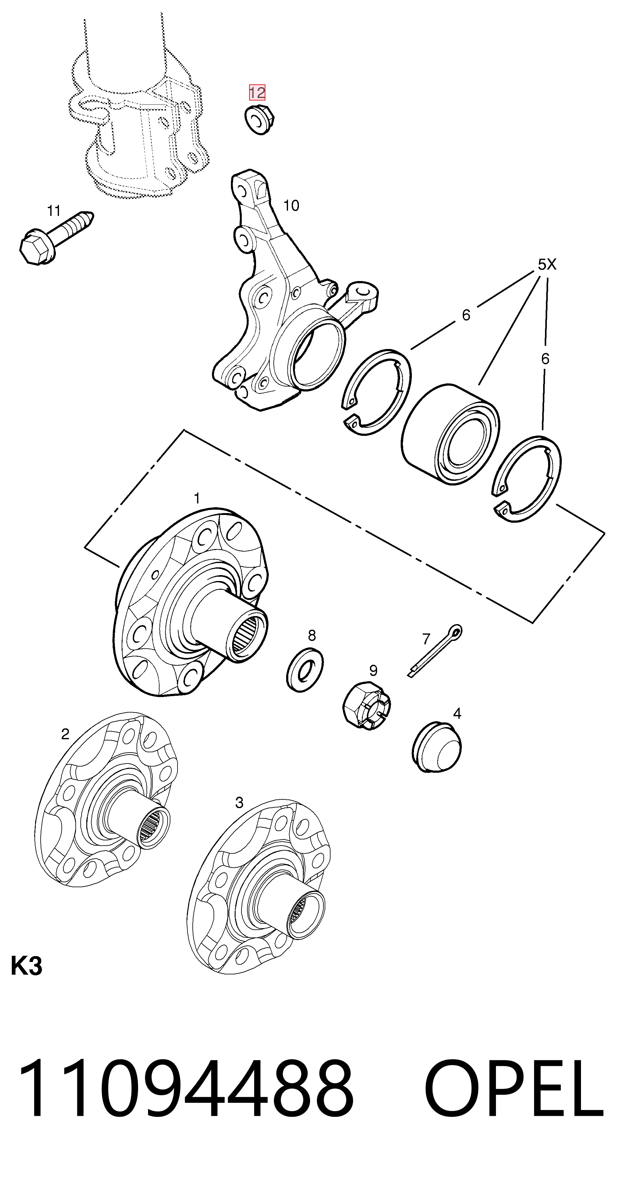11094488 Opel