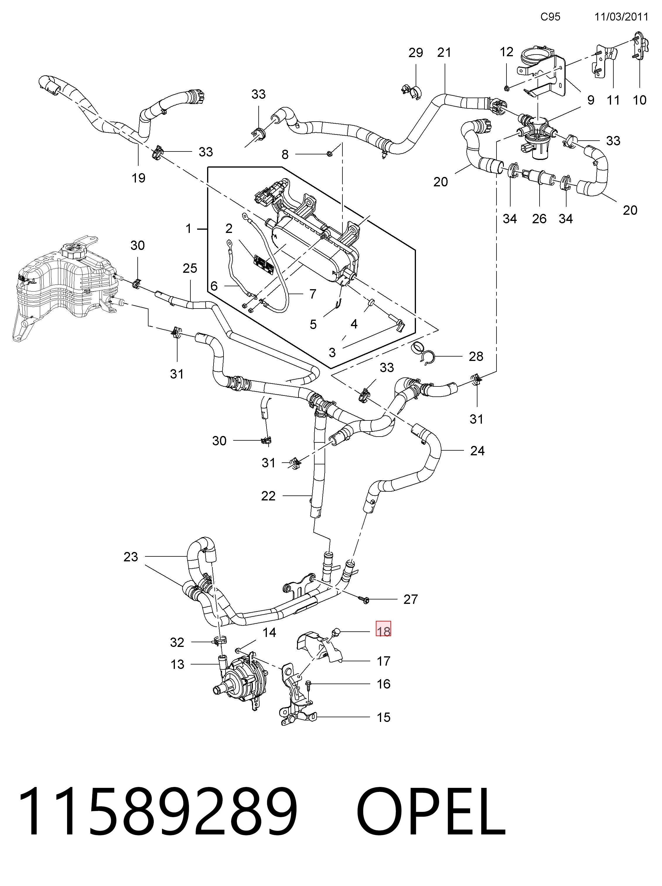 11589289 Opel