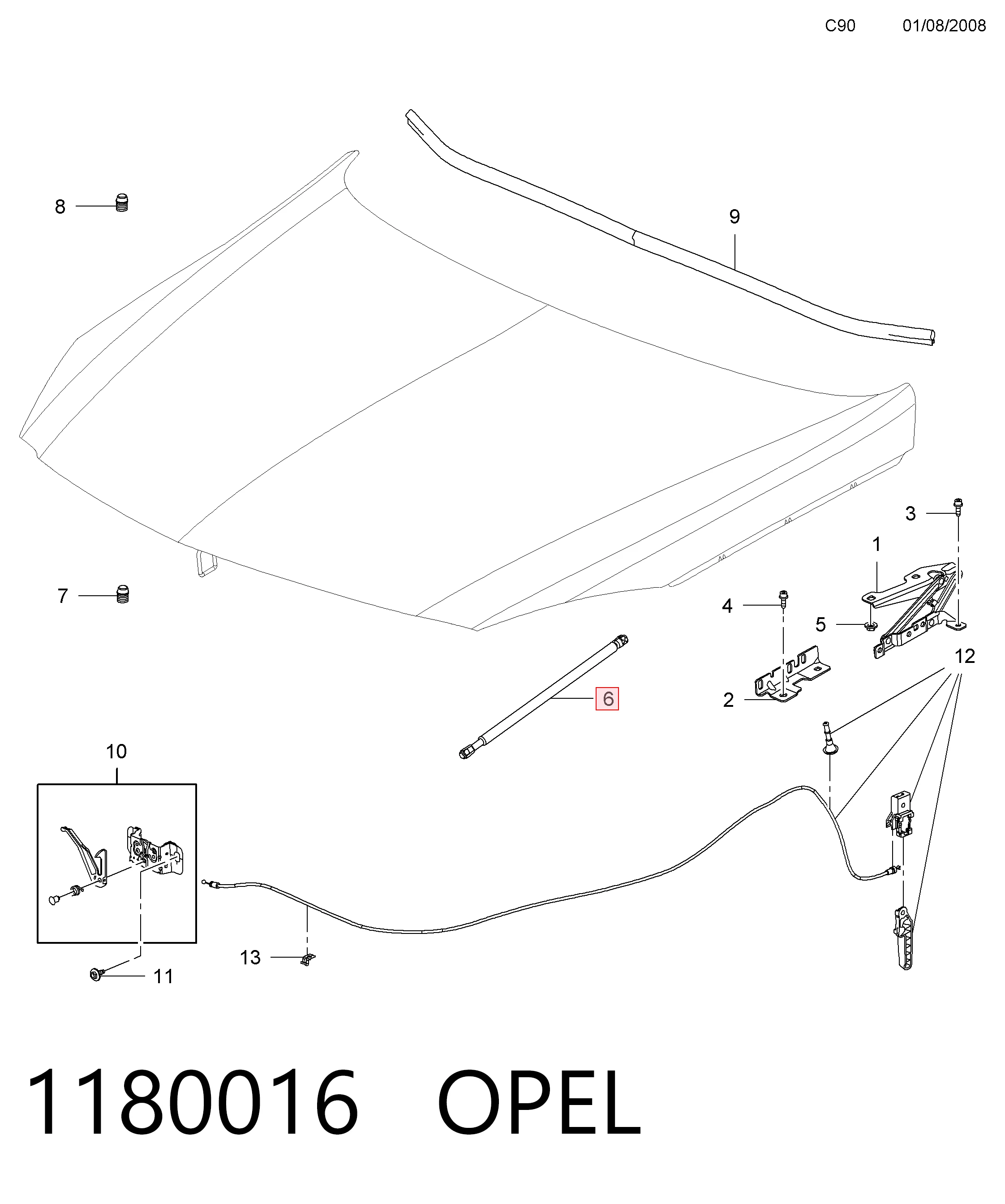1180016 Opel