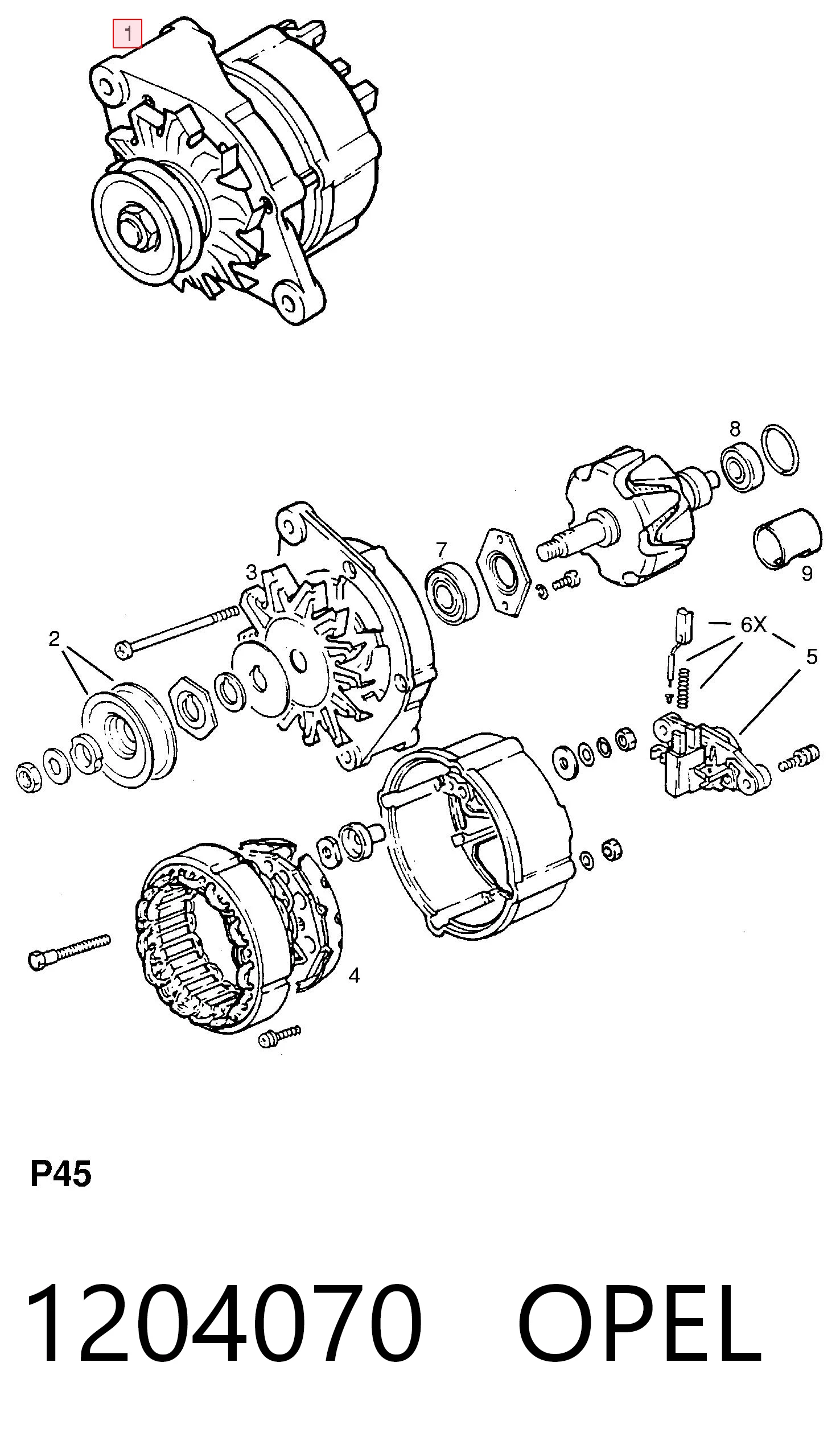 1204070 Opel