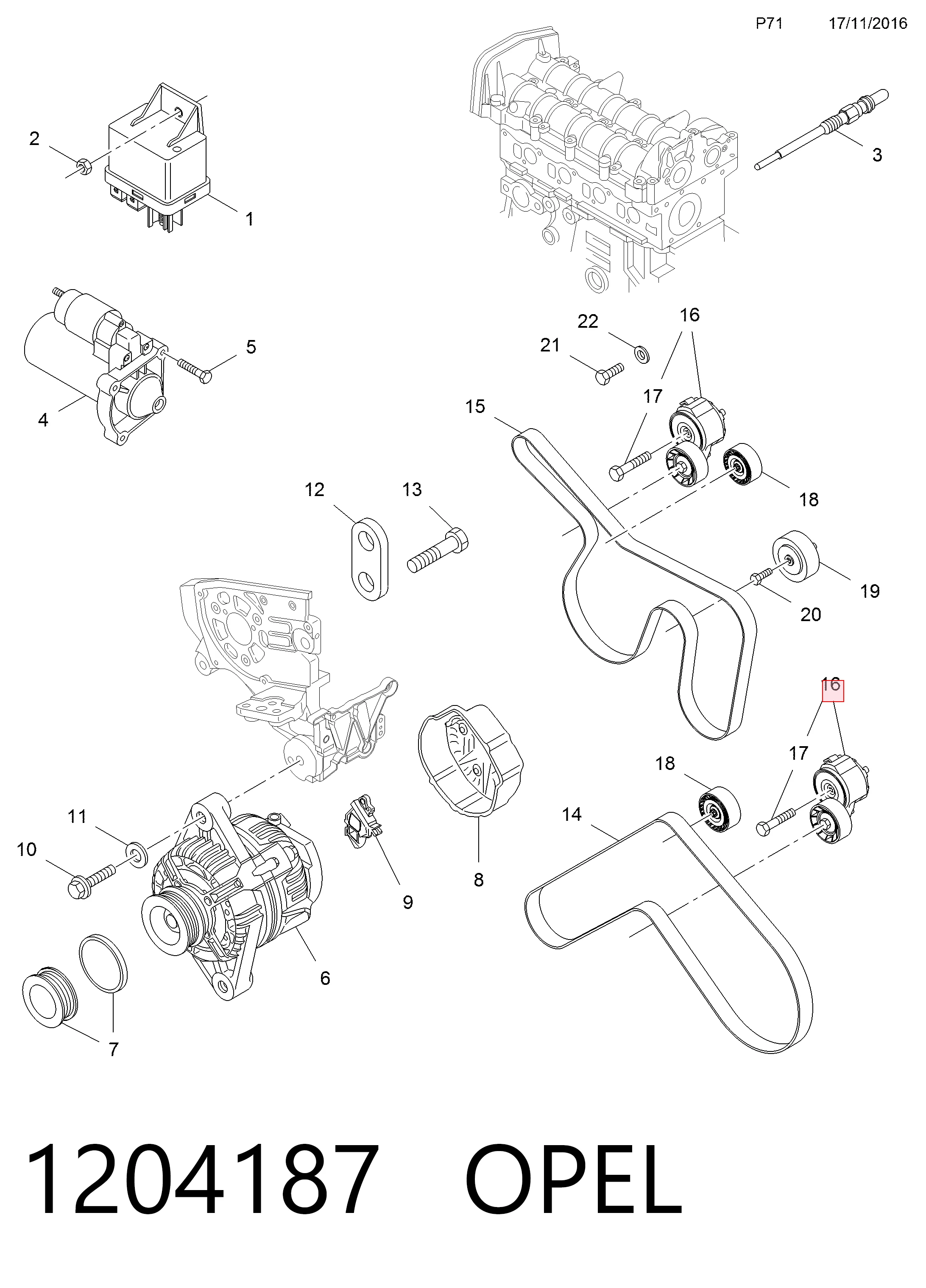 1204187 Opel