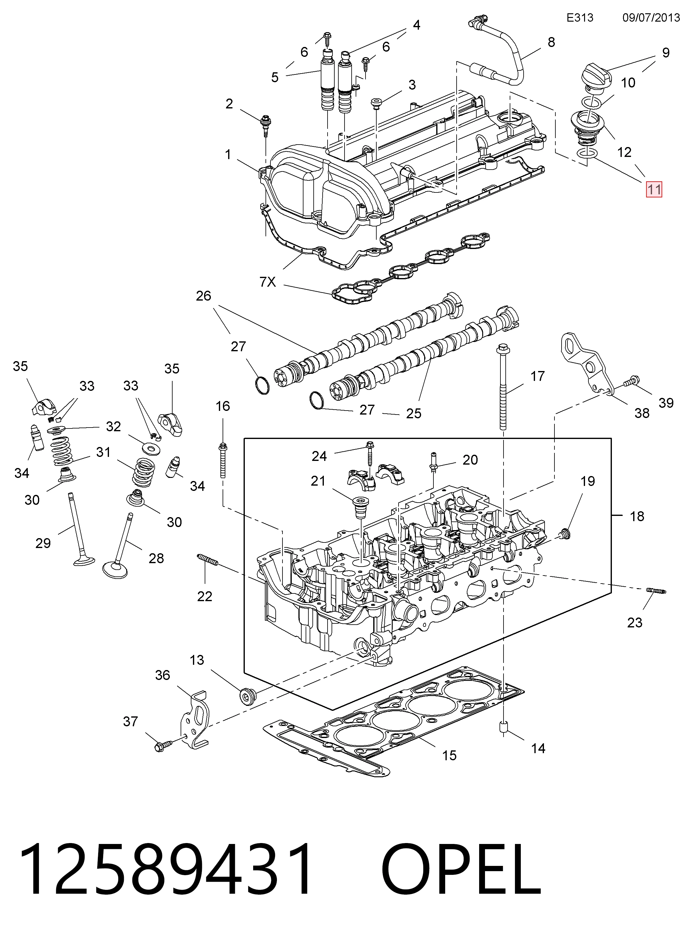 12589431 Opel