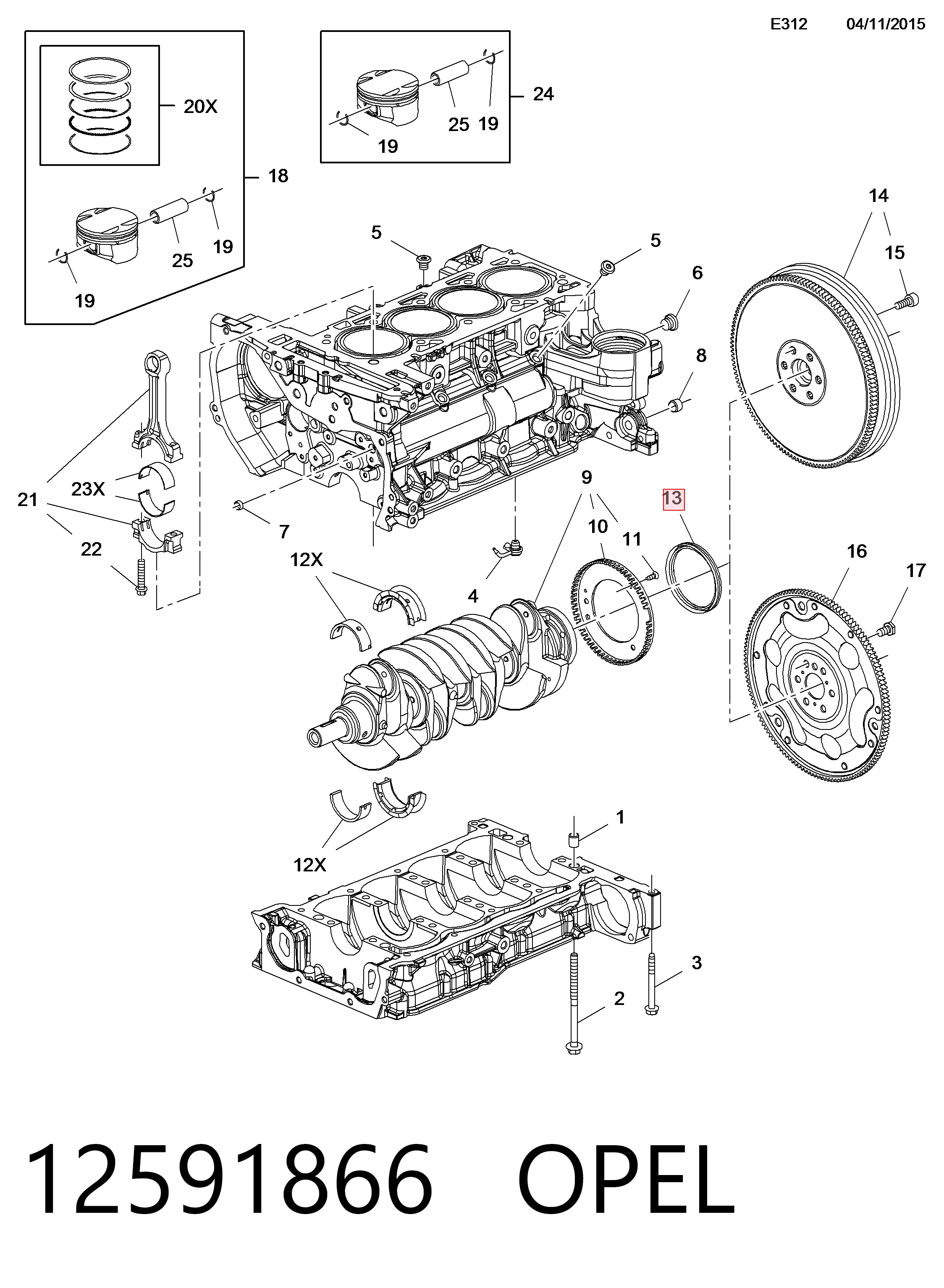 12591866 Opel