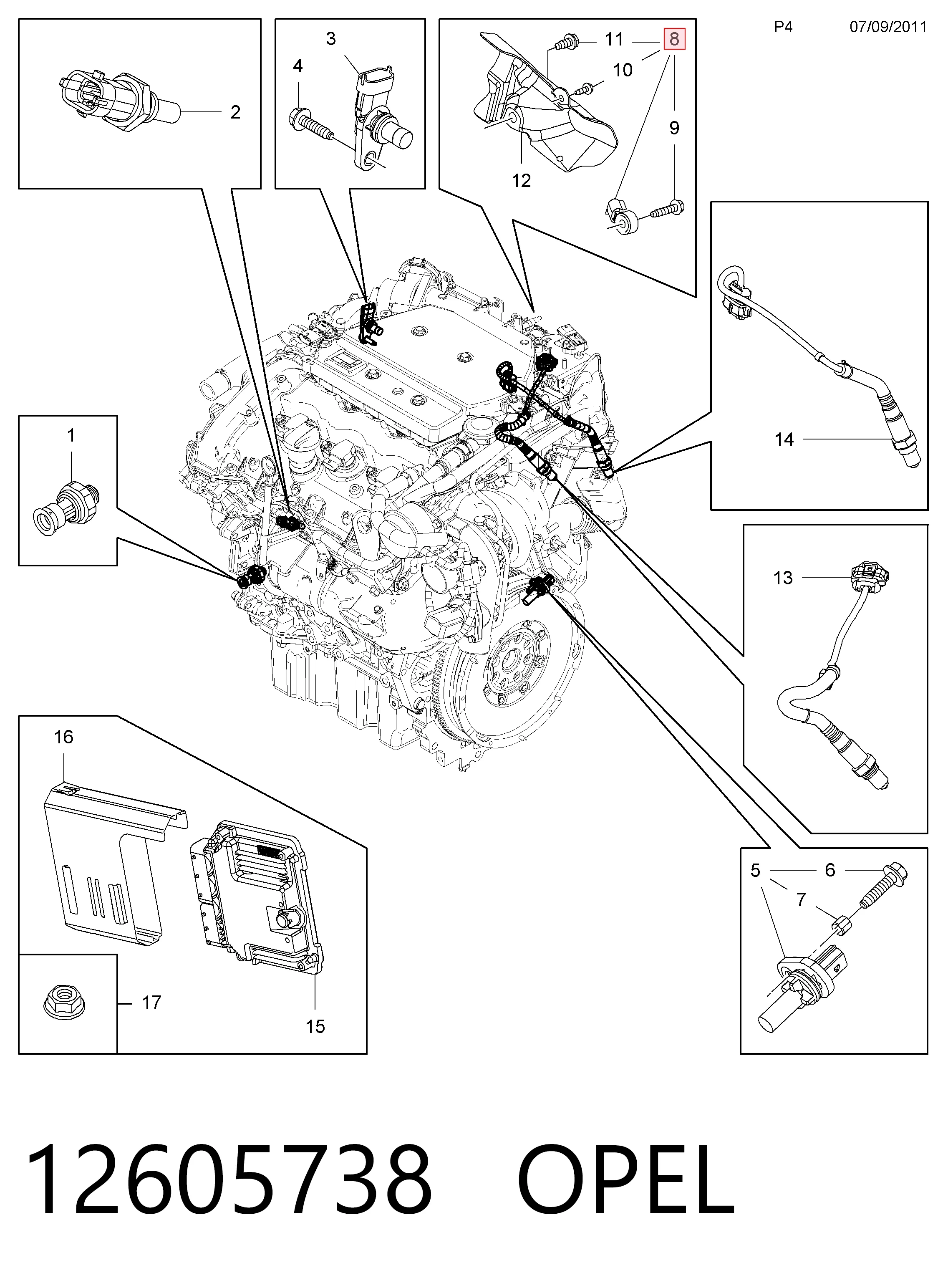 12605738 Opel