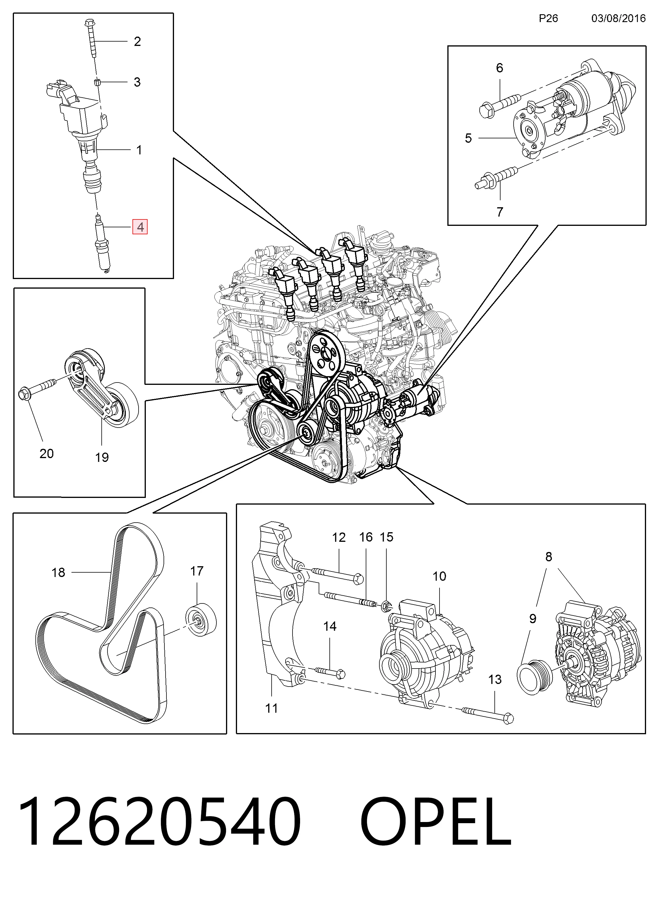 12620540 Opel