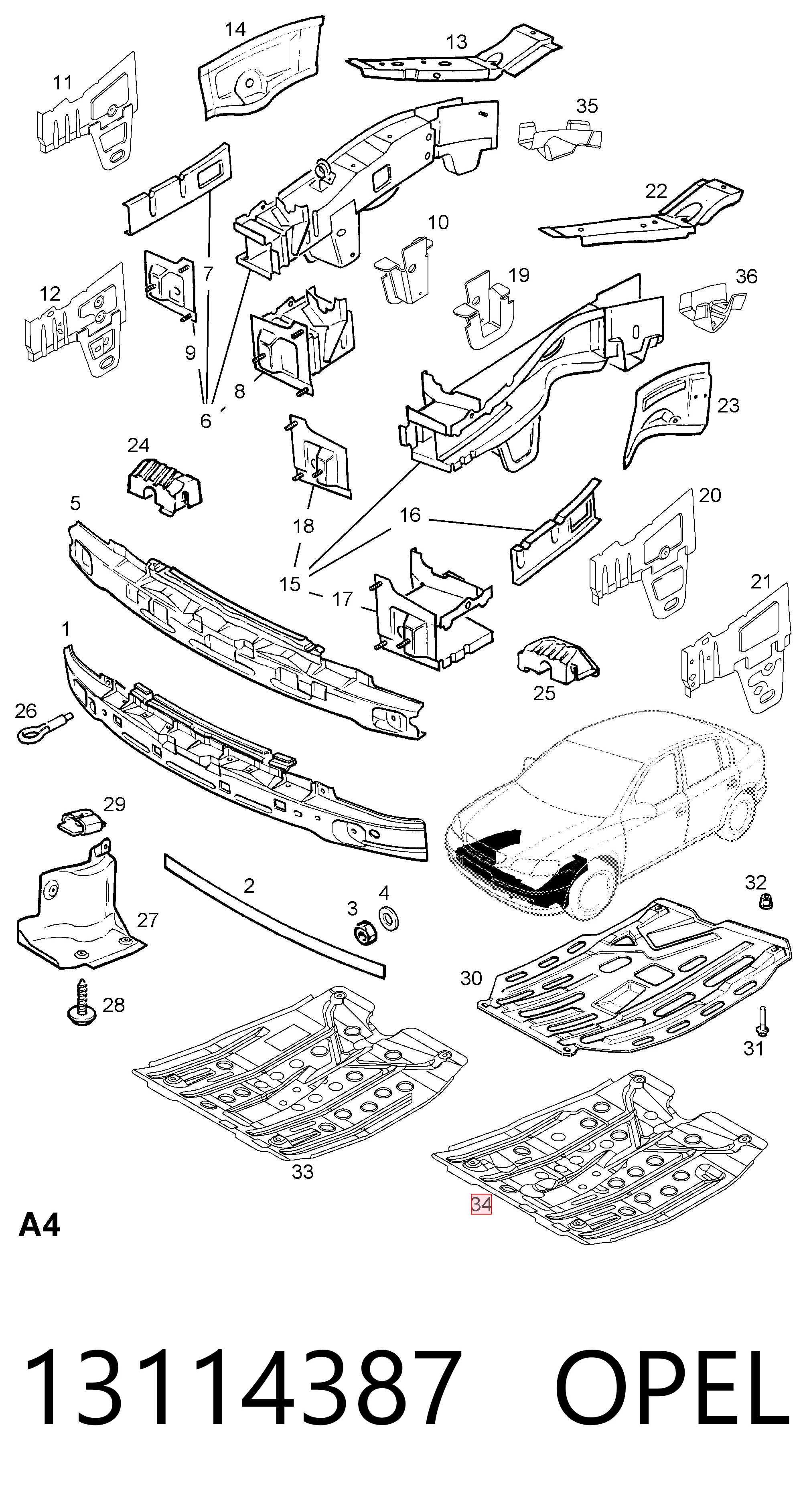 13114387 Opel