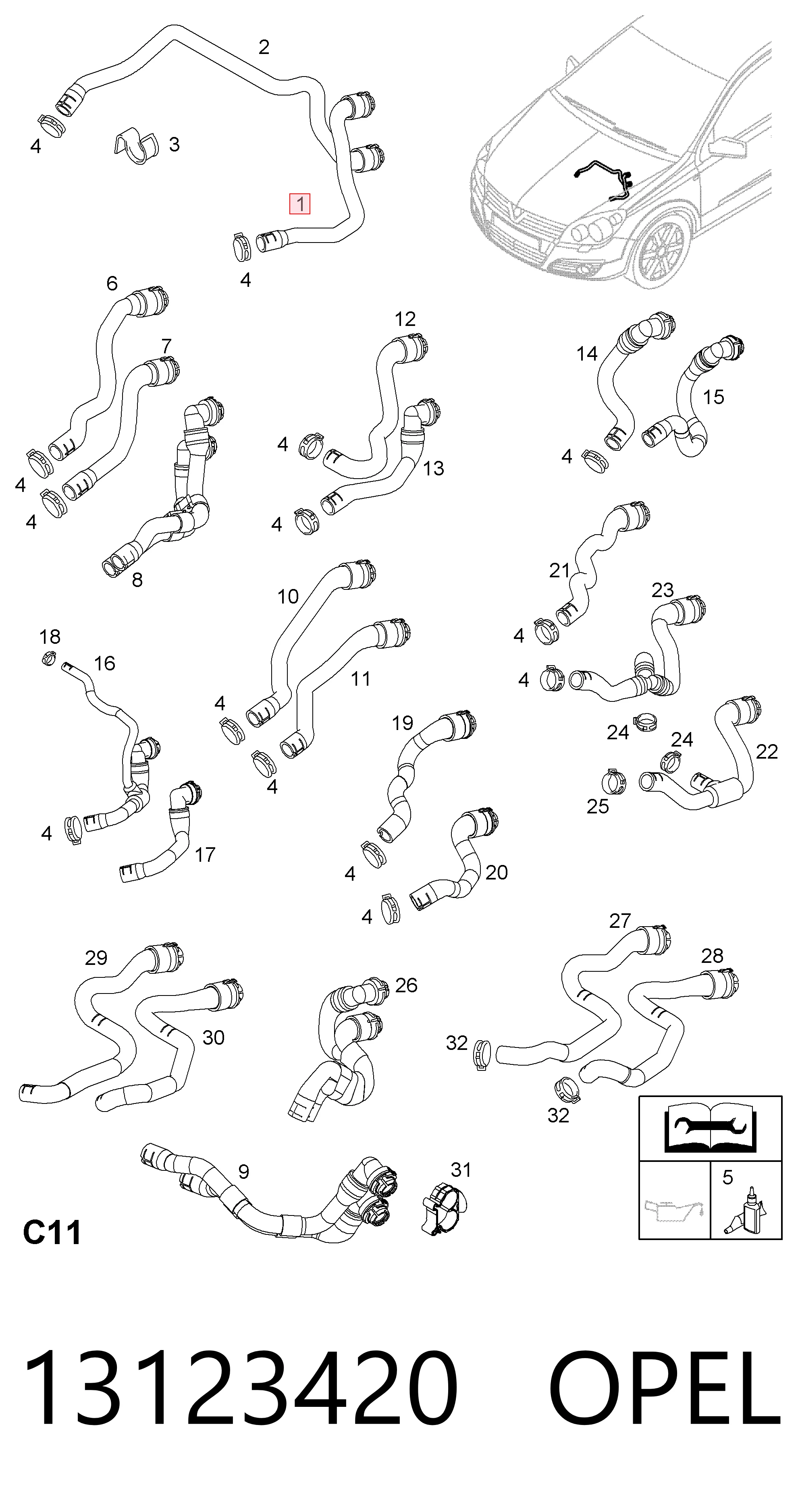 13123420 Opel