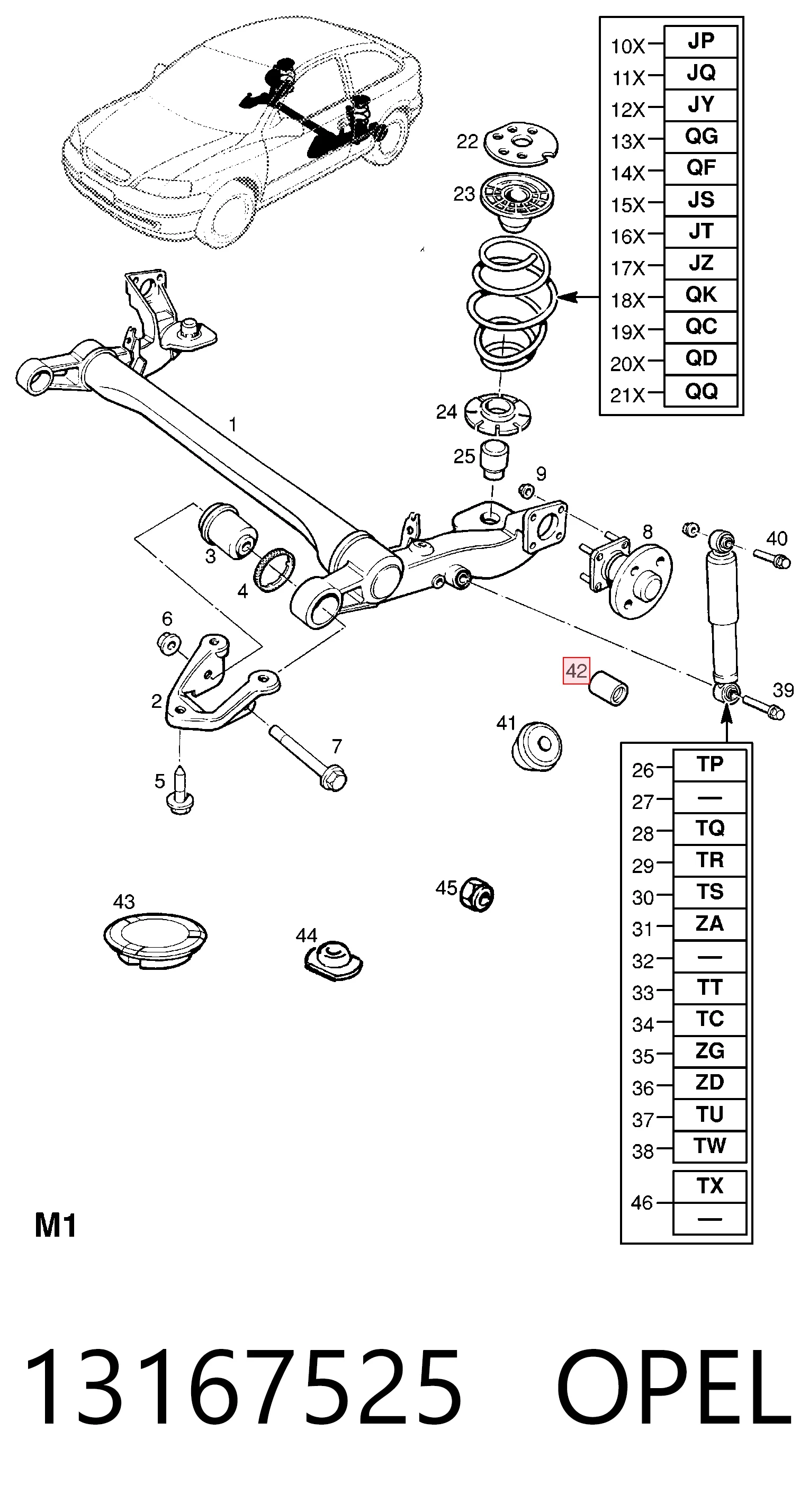 13167525 Opel