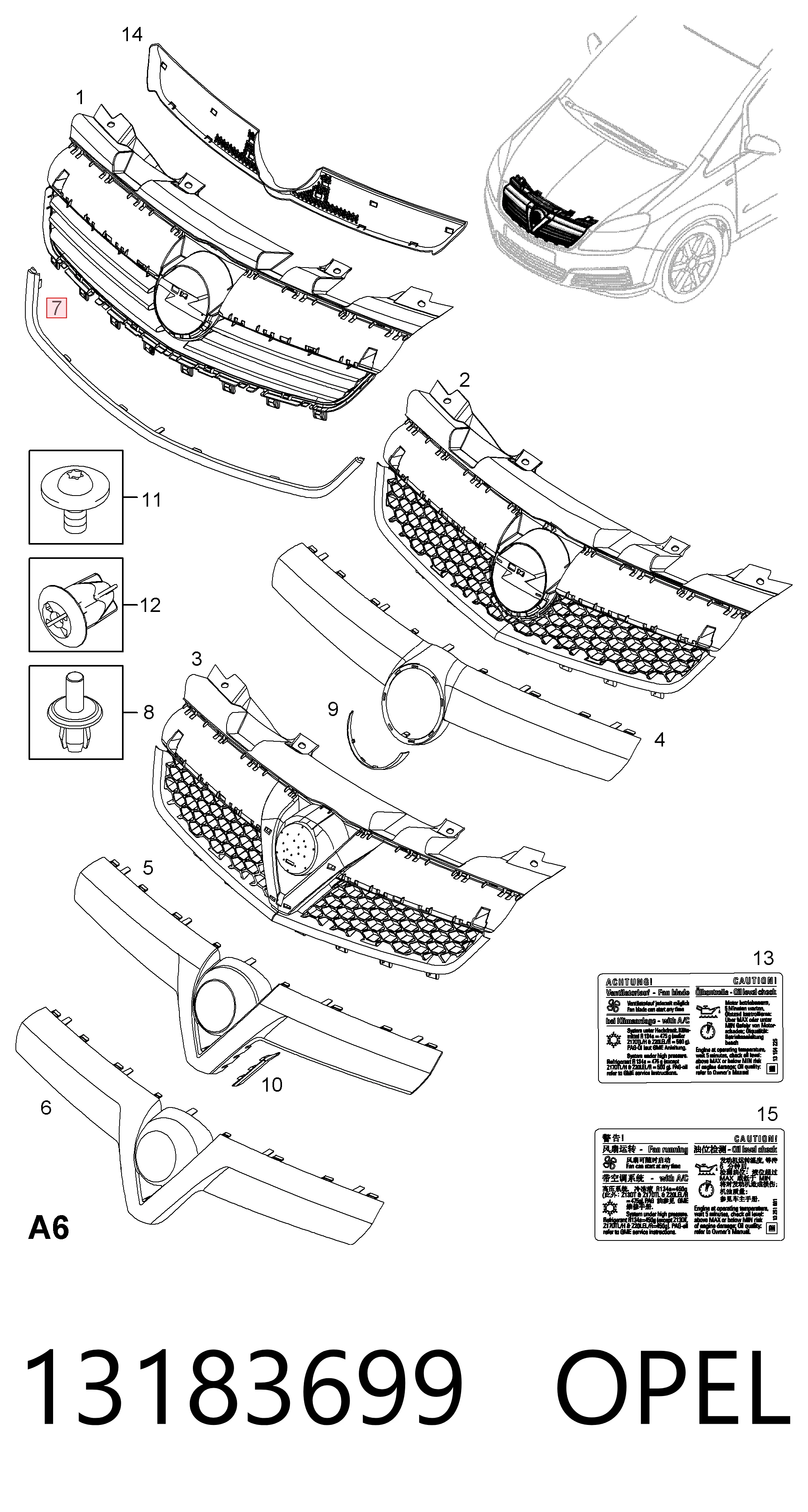 13183699 Opel