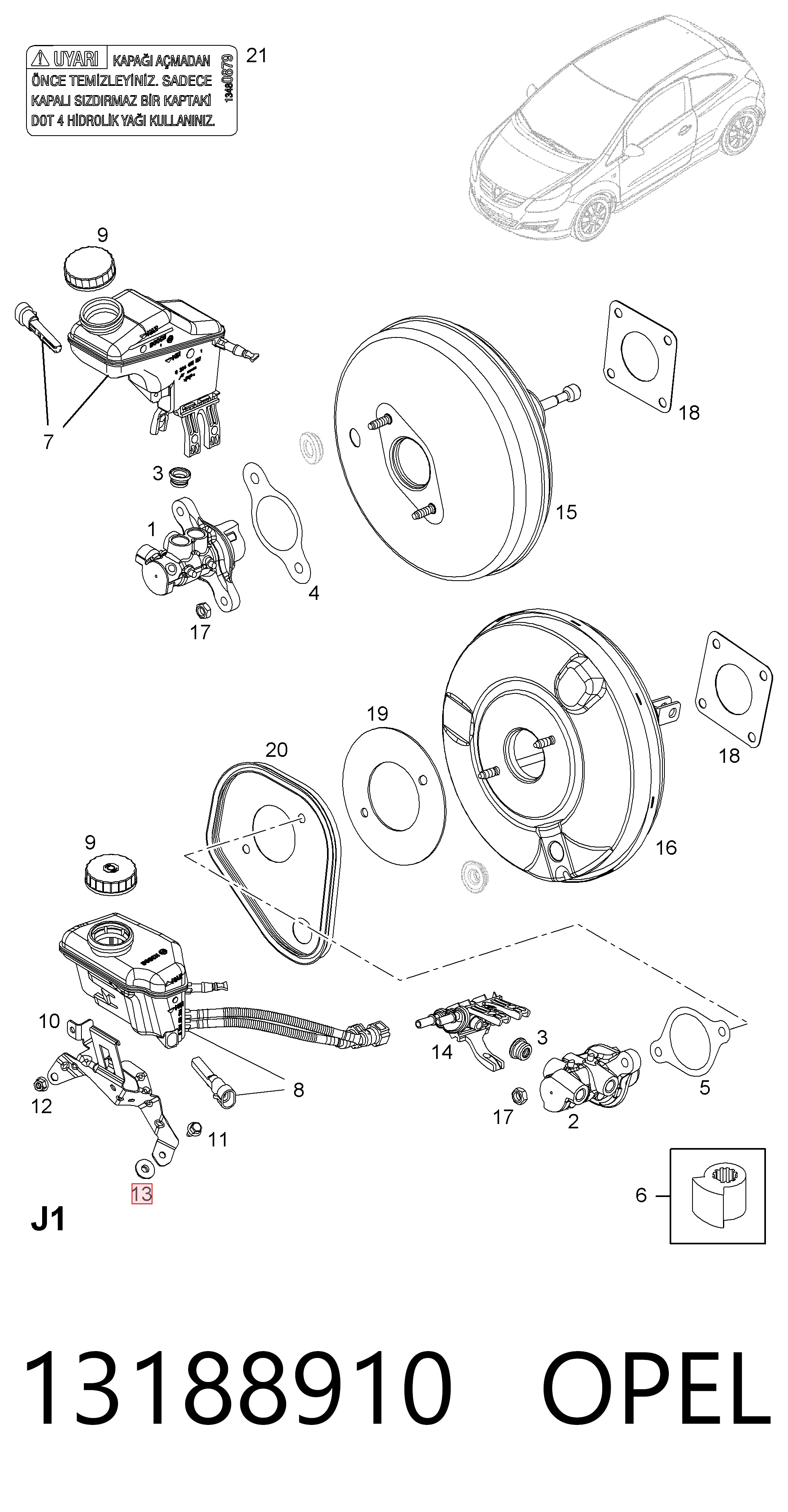 13188910 Opel