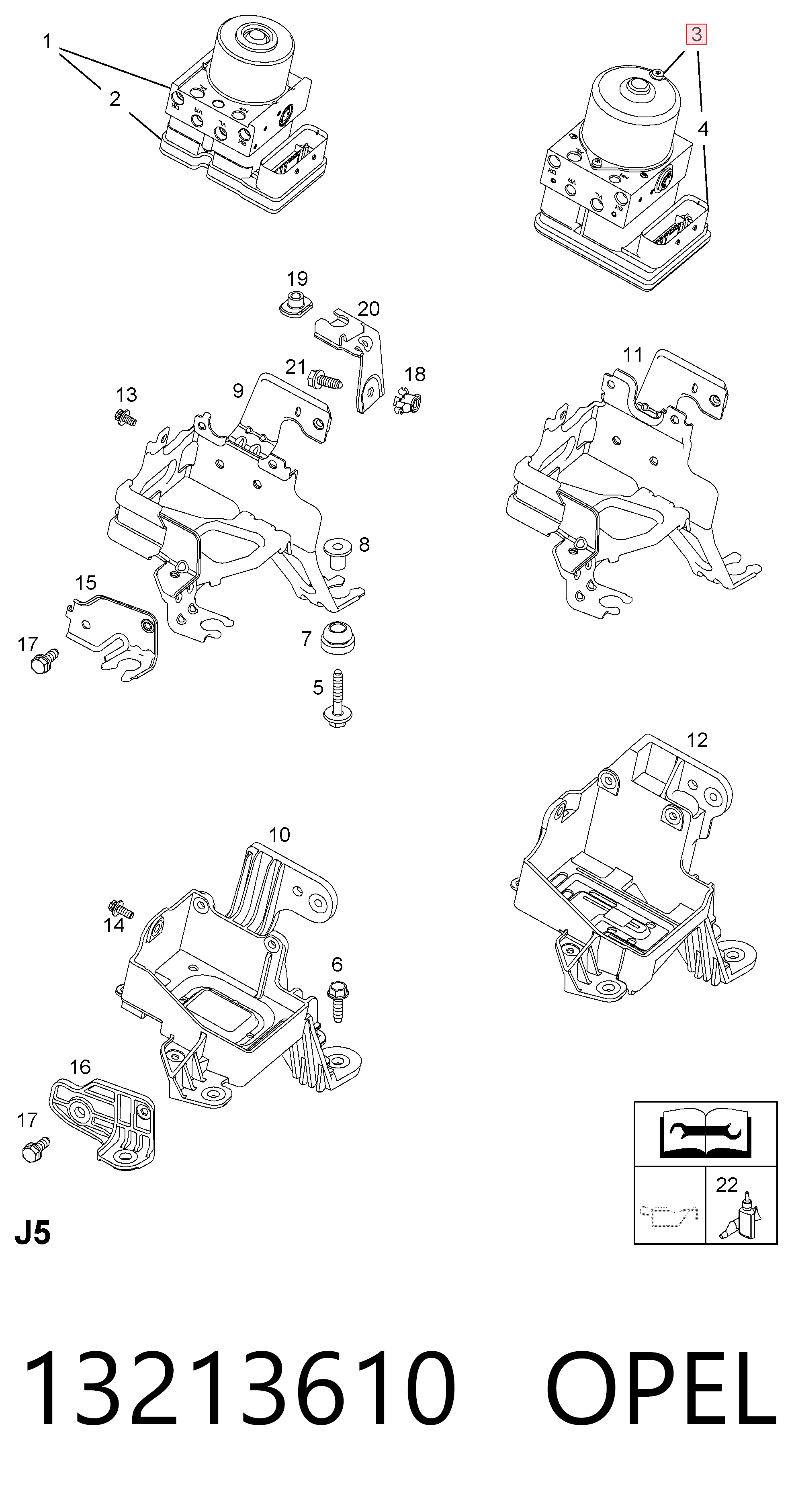 Comprar Módulo ABS Opel Astra H TWINTOP L67