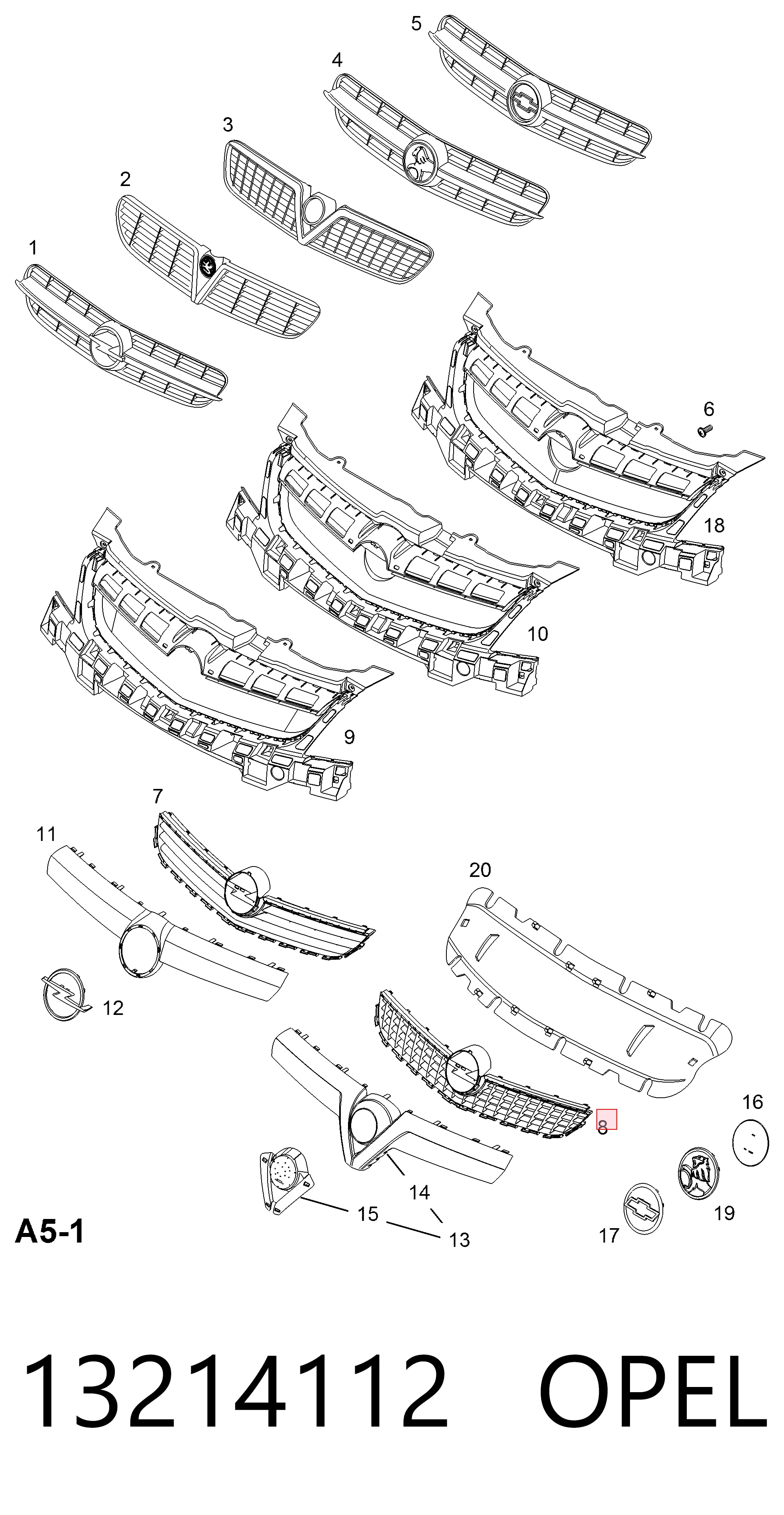 13214112 Opel