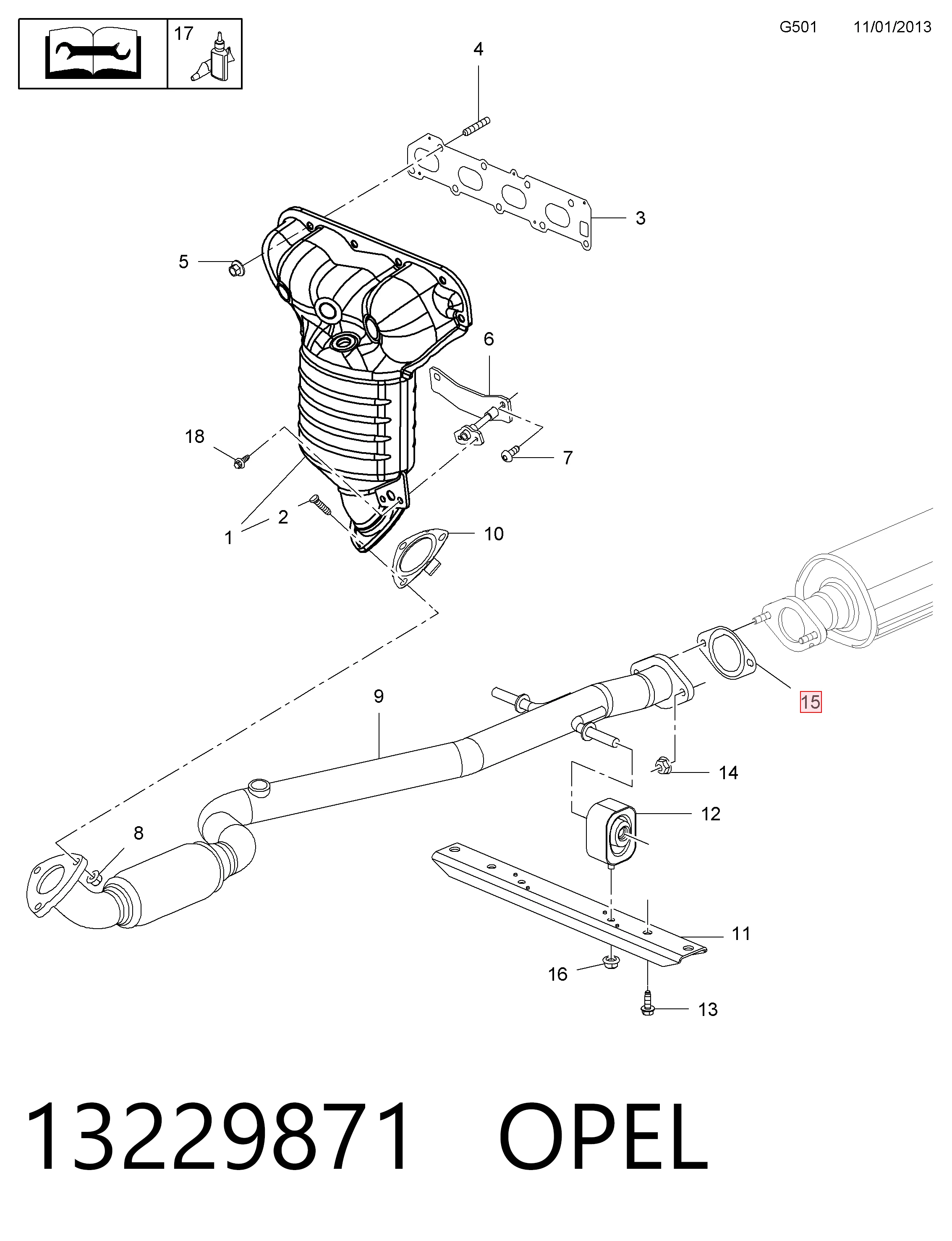 Comprar Junta de tubo de escape silenciador Astra