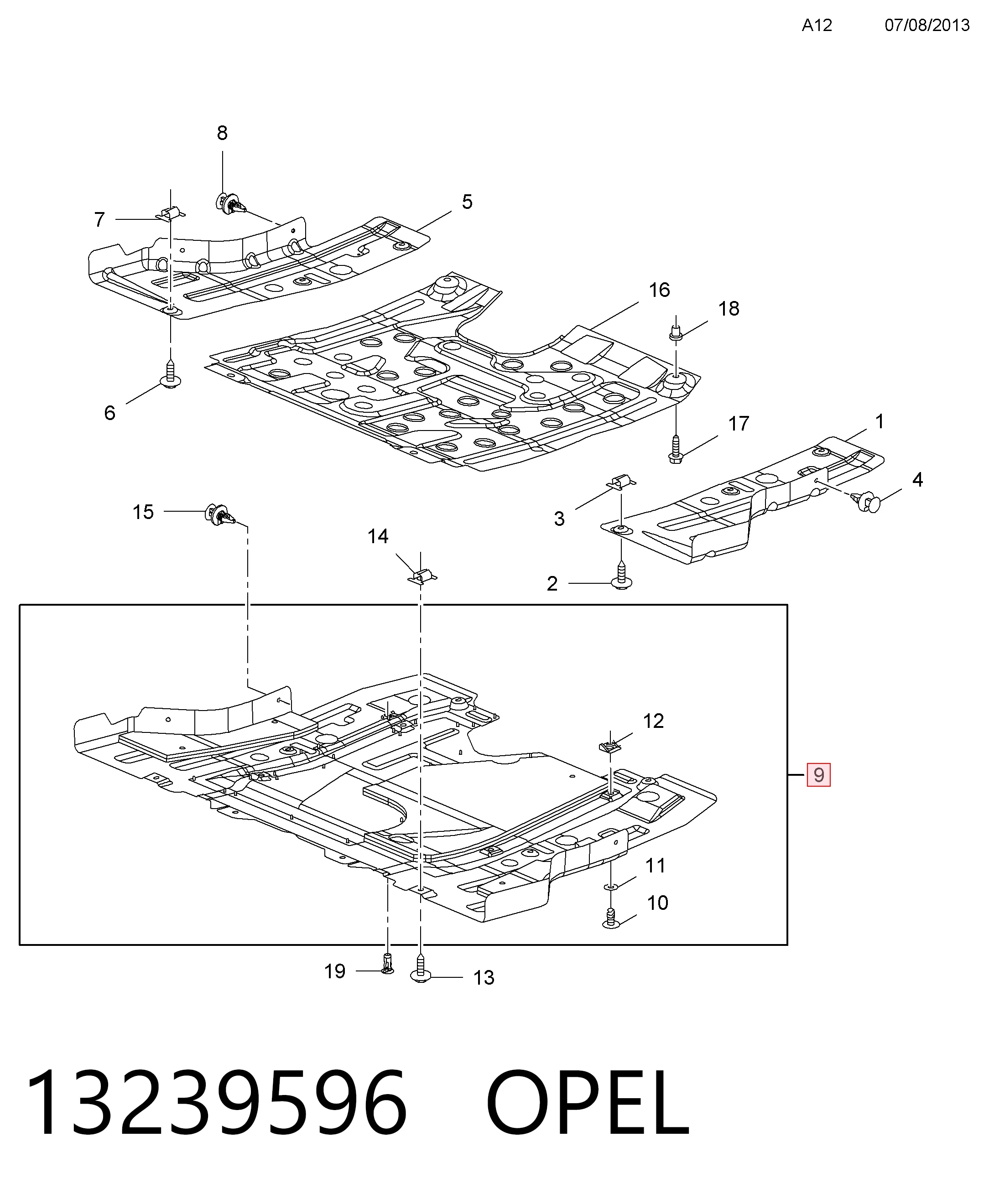 Comprar Protección de cárter Opel Astra a bajo precio