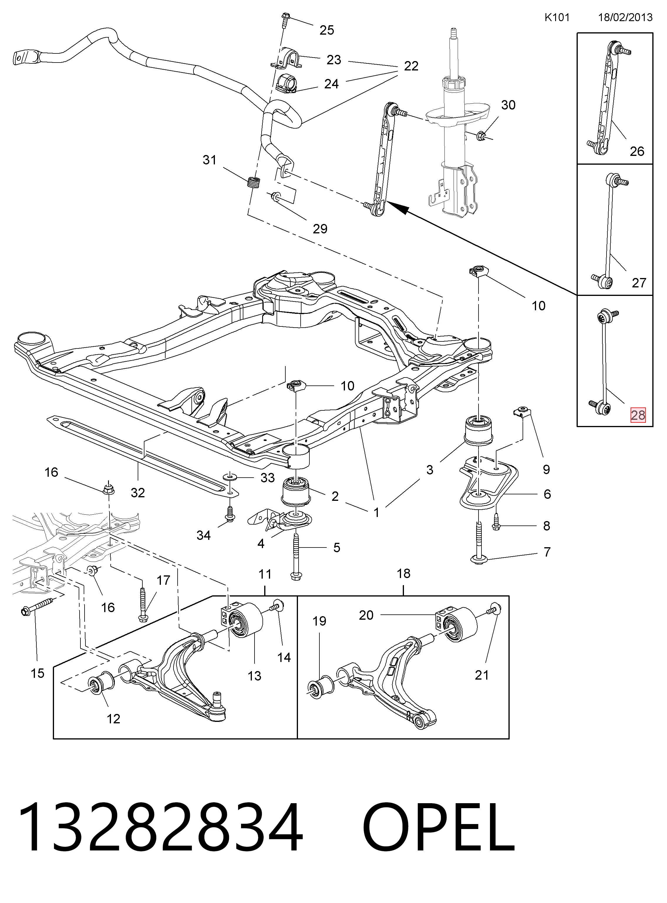 13282834 Opel