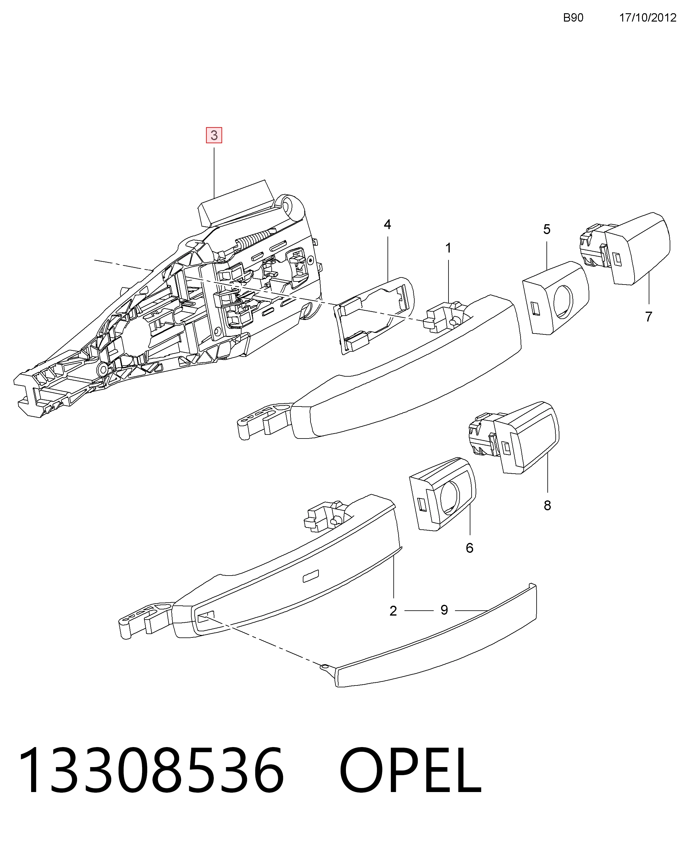 13308536 Opel
