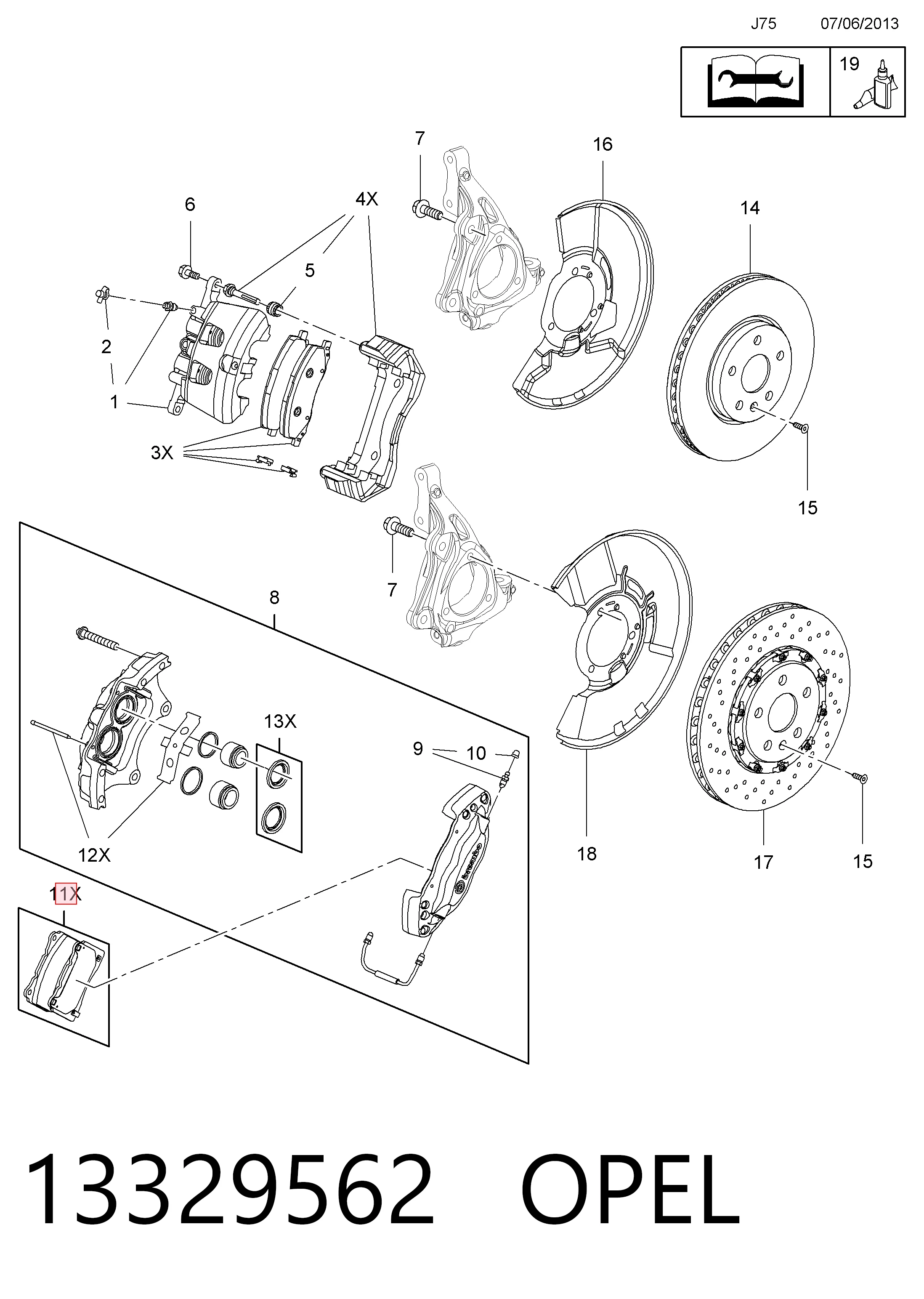 13329562 Opel