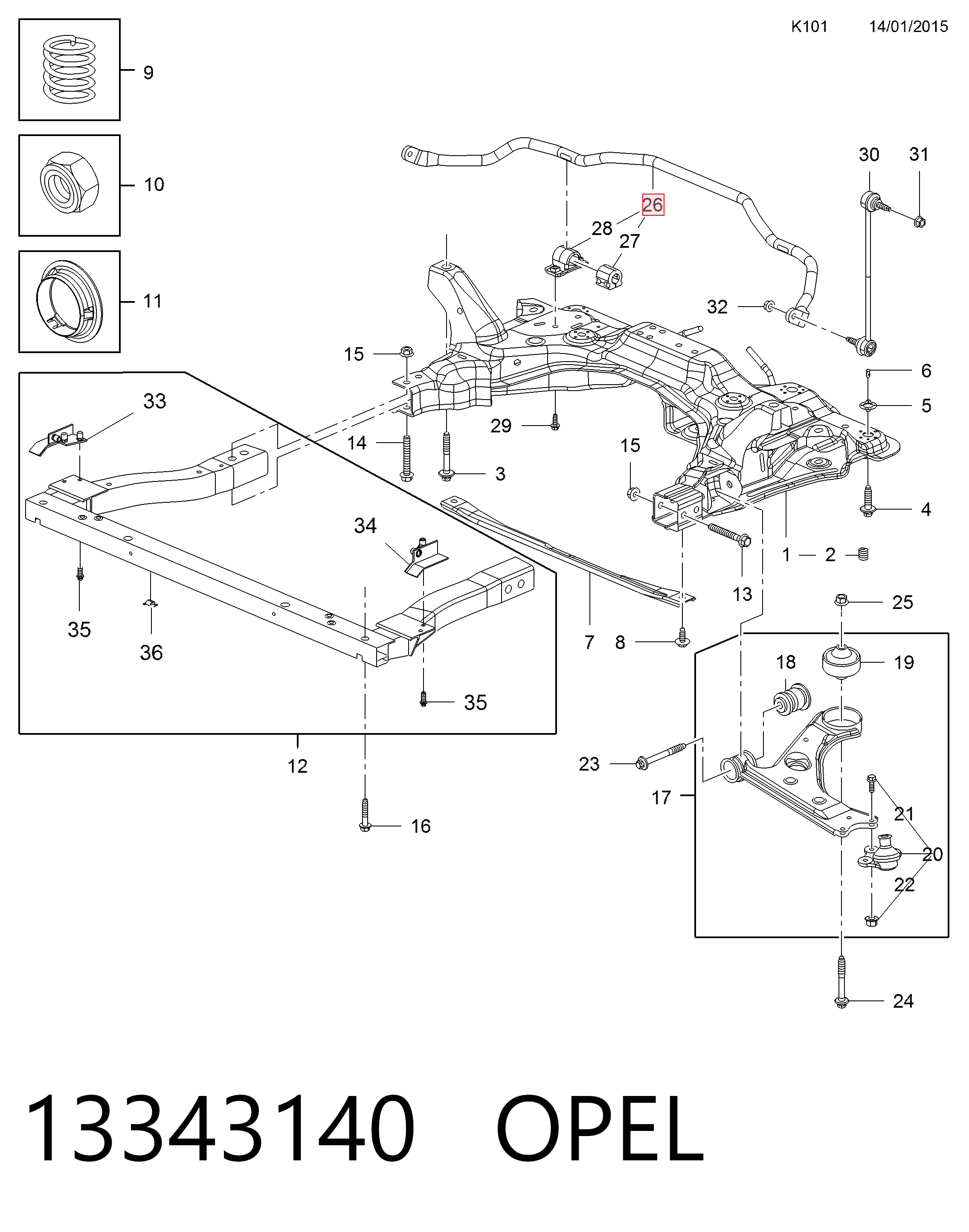13343140 Opel