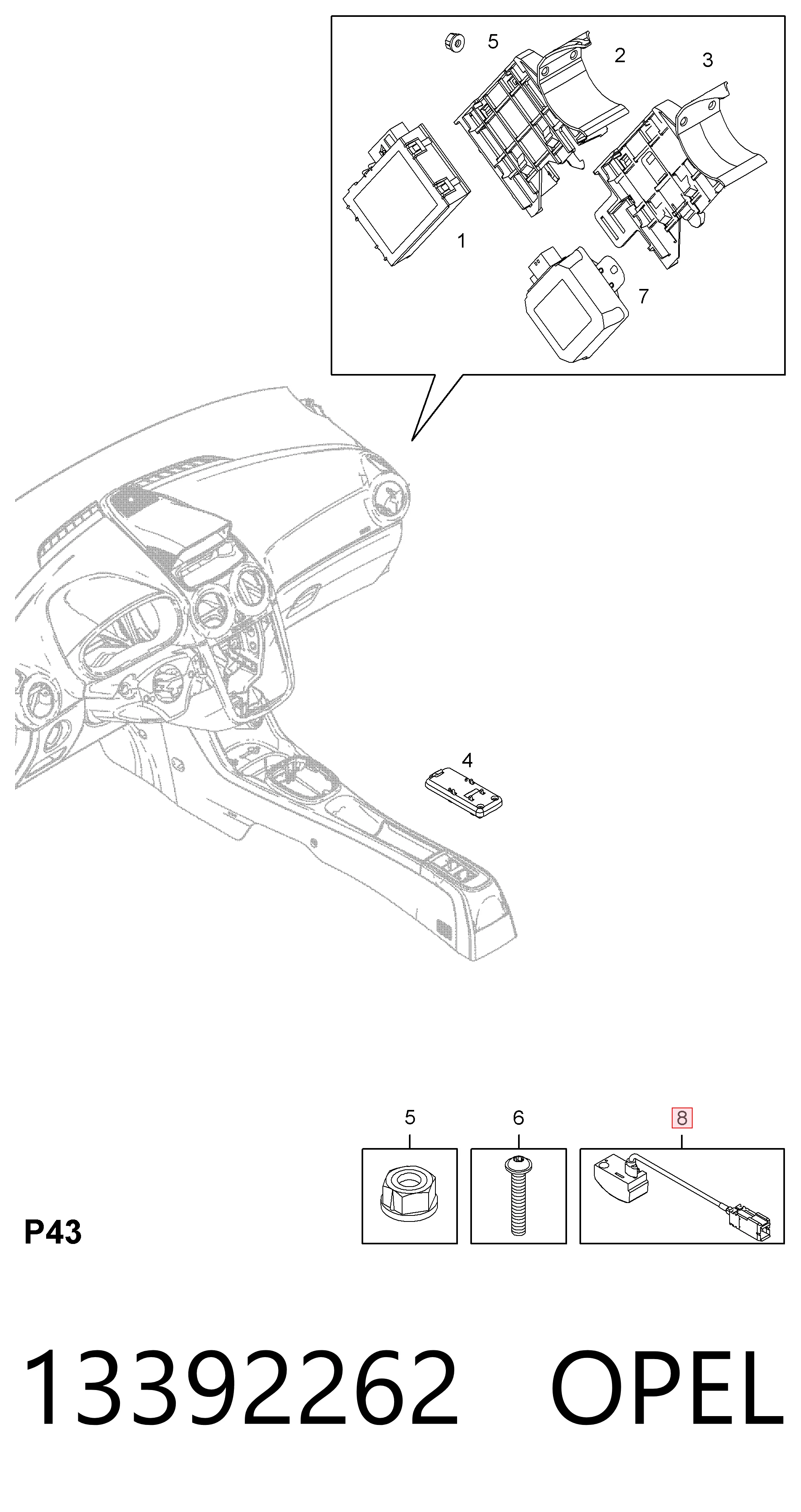 13392262 Opel
