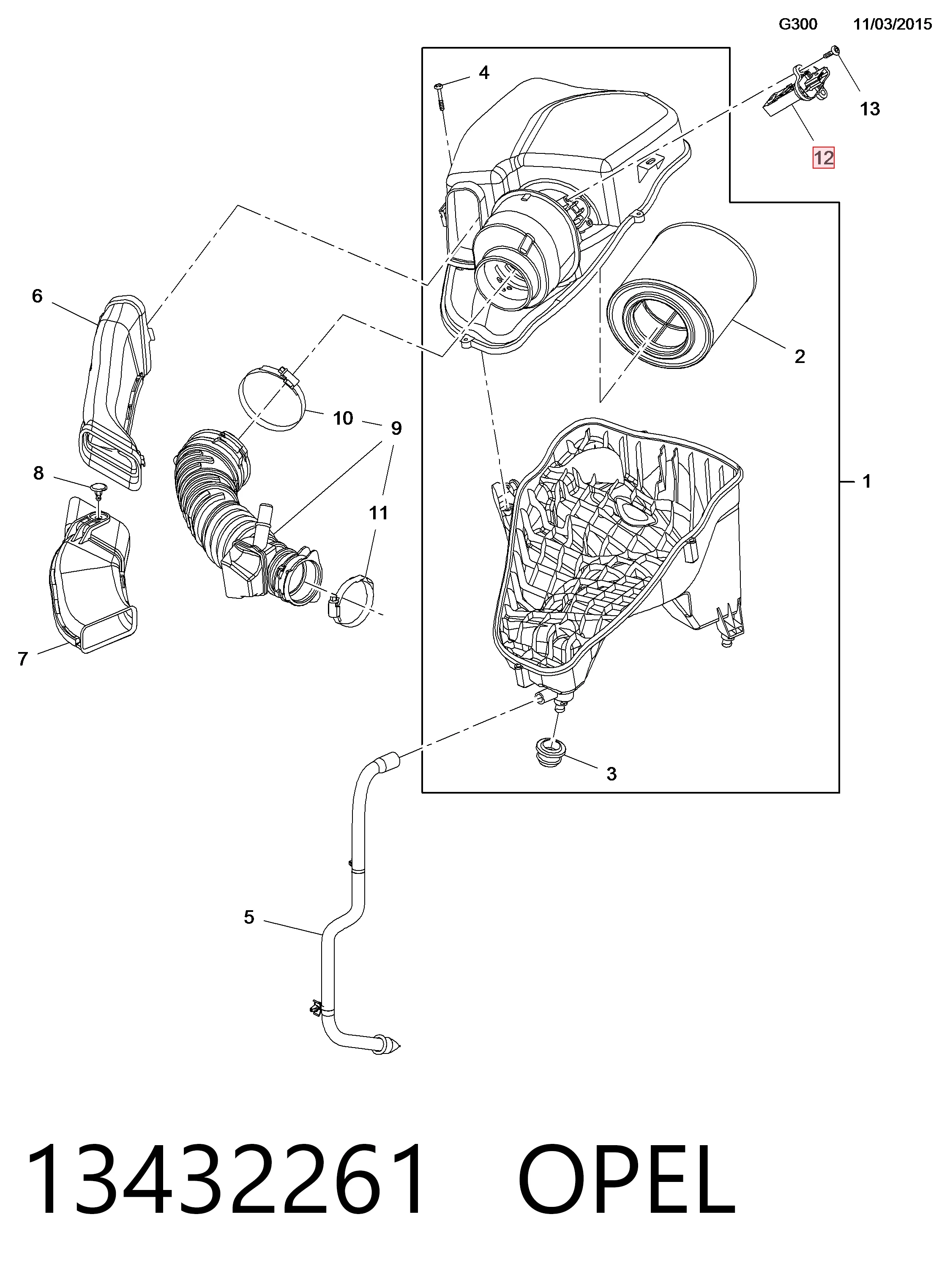 13432261 Opel