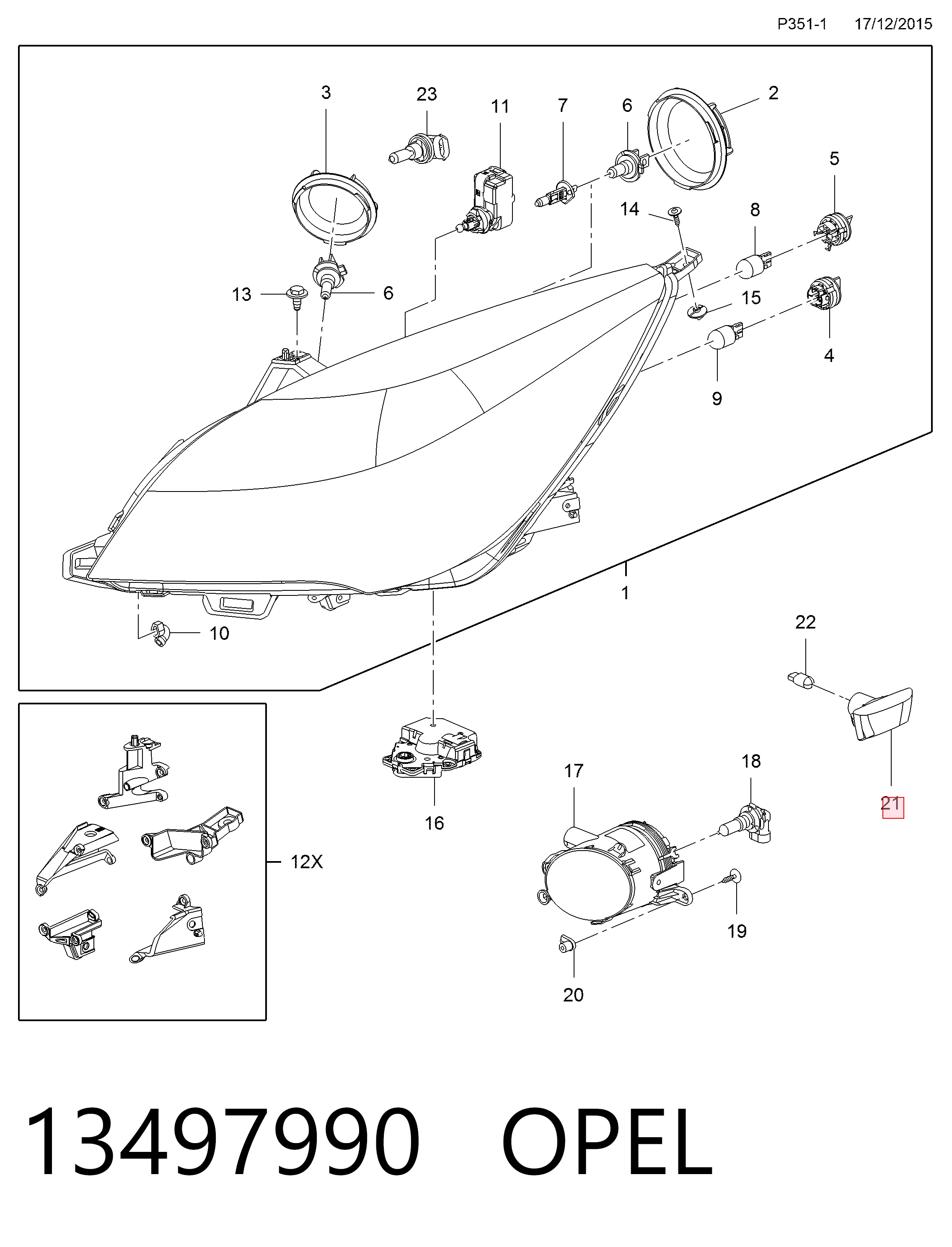13497990 Opel