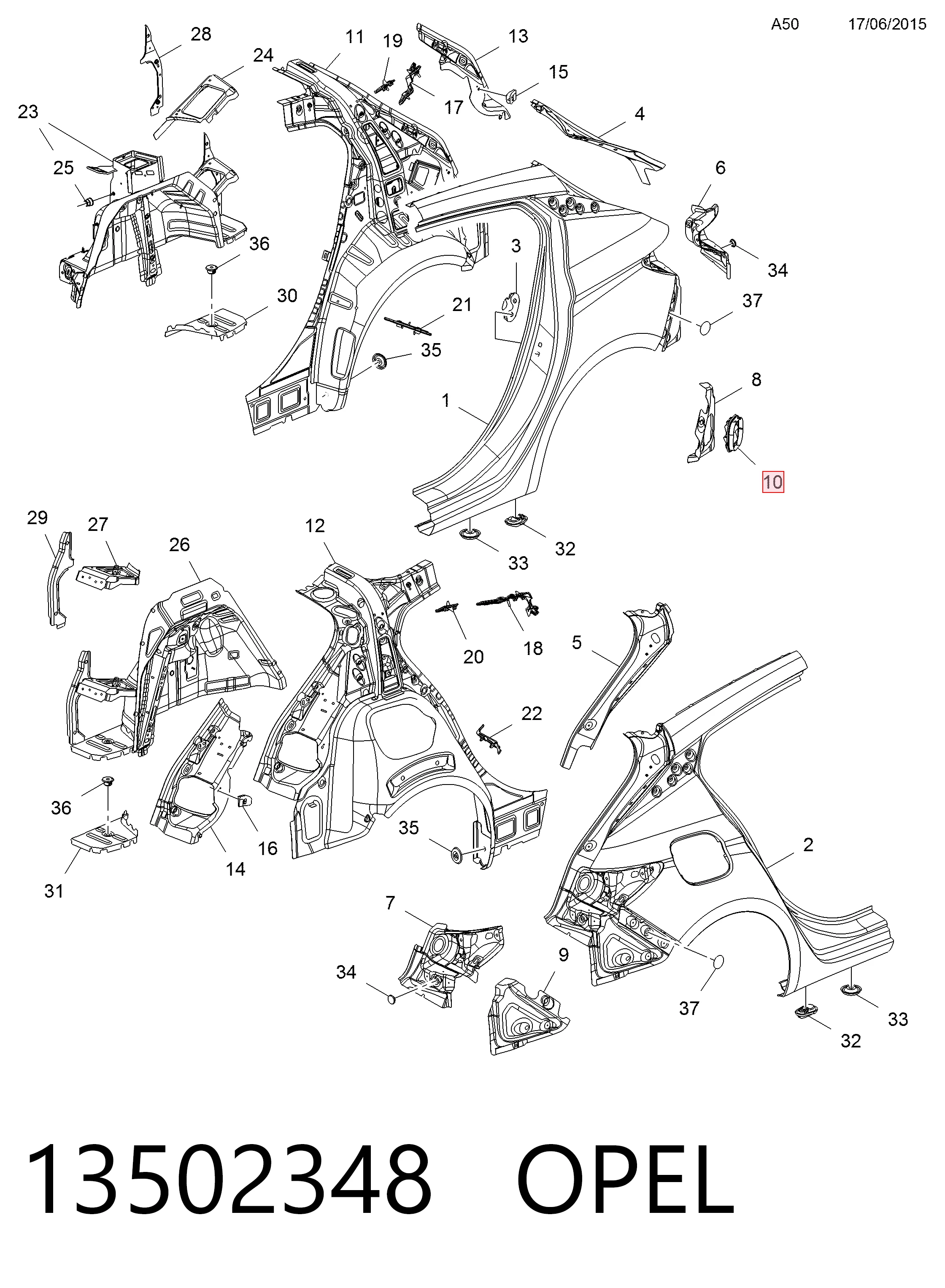 13502348 Opel
