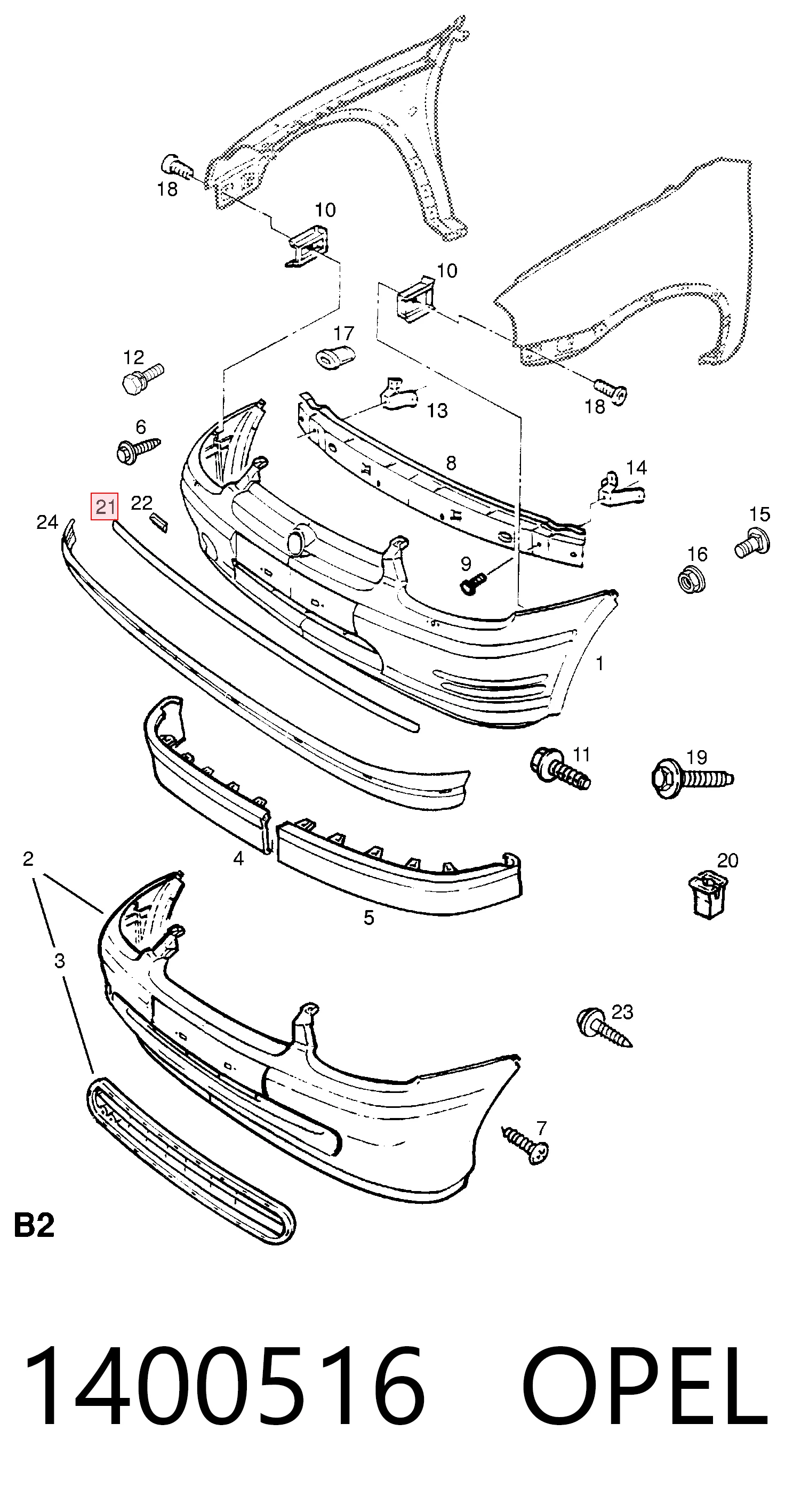 1400516 Opel