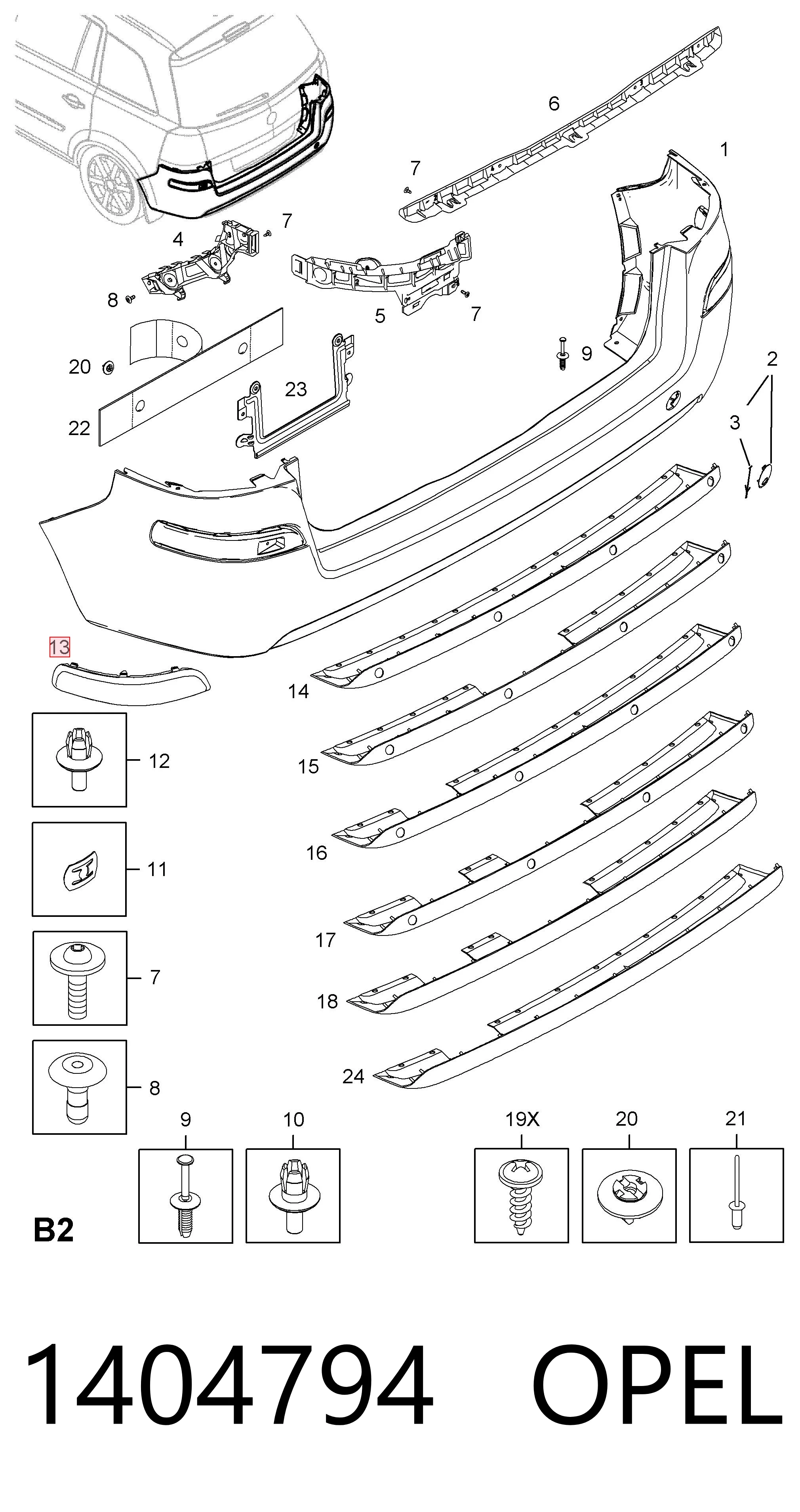 1404794 Opel