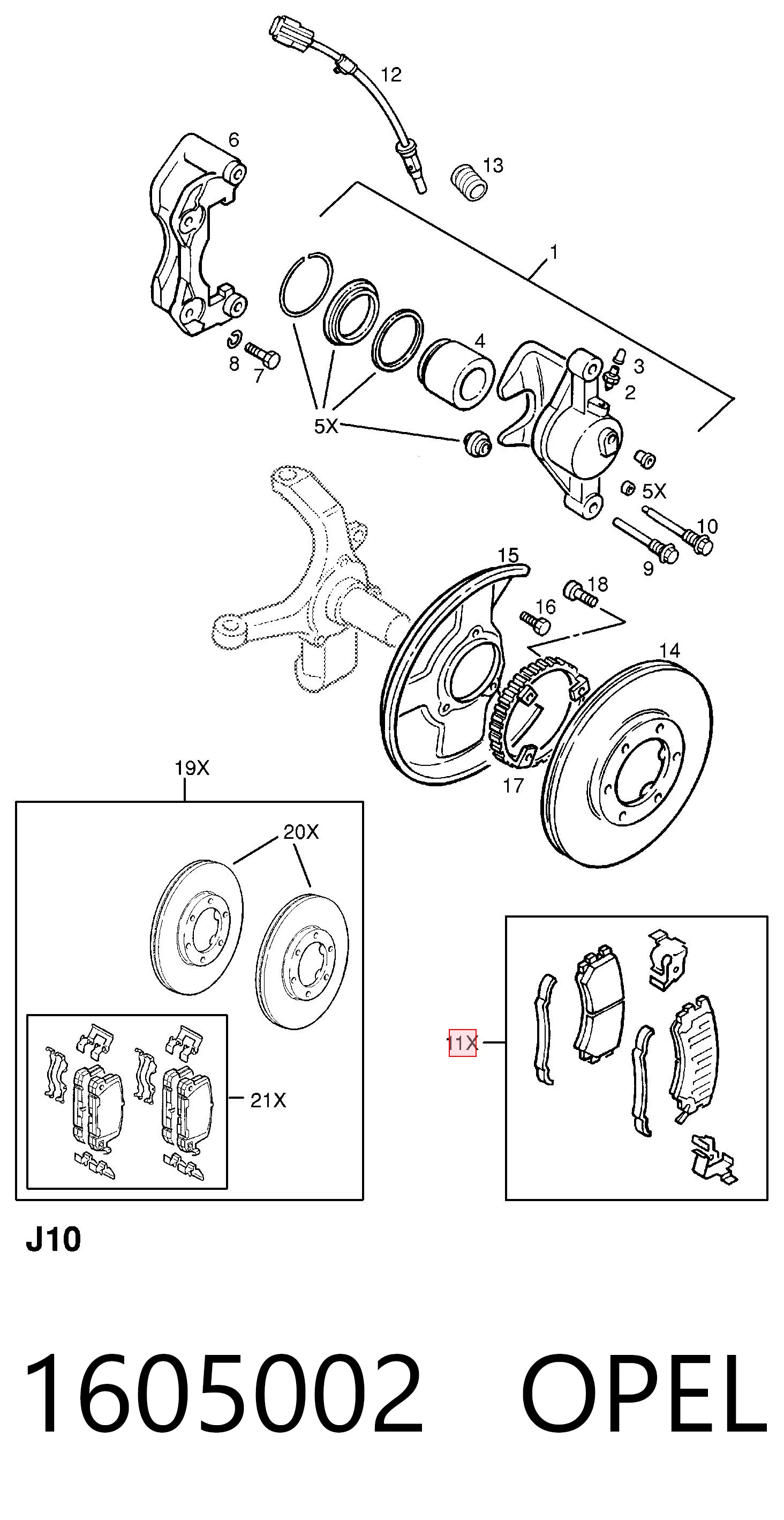 1605002 Opel