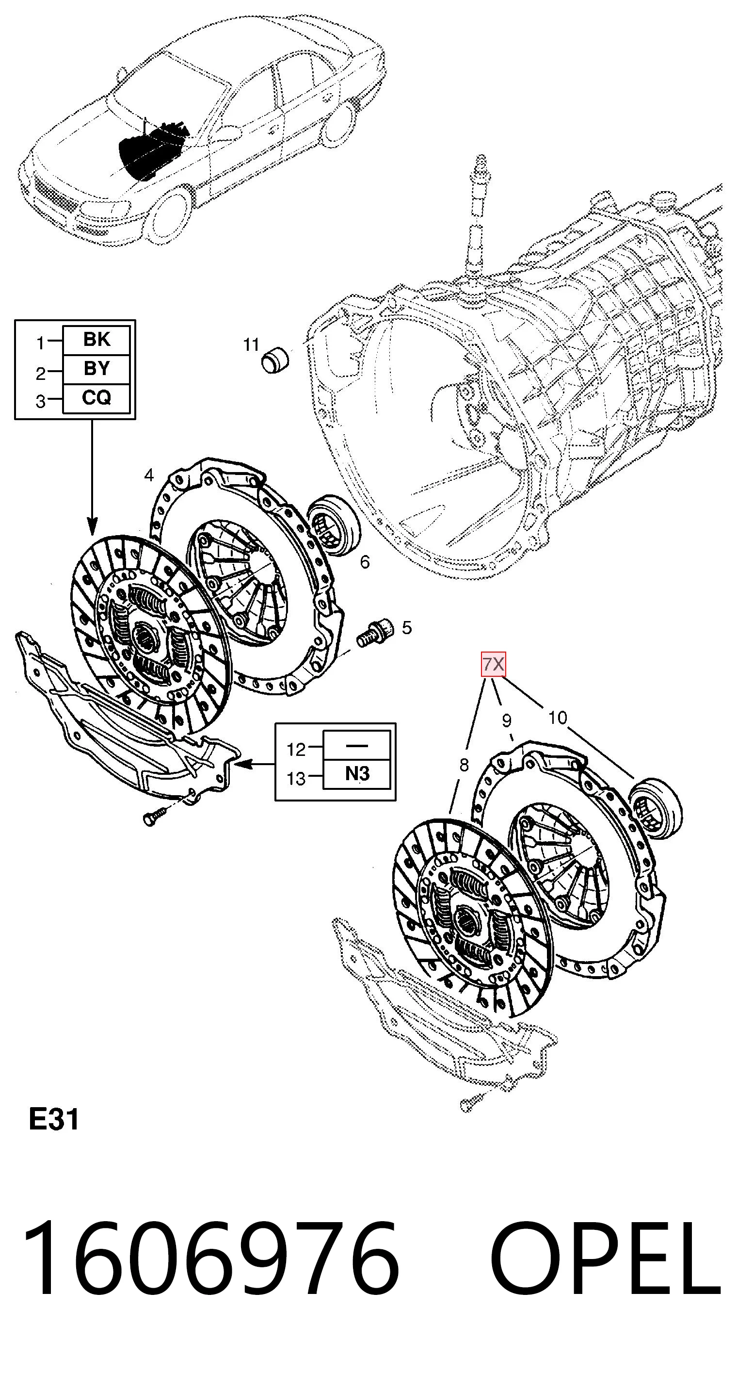 Comprar 90540818 Peugeot/Citroen Kit de embrague completo