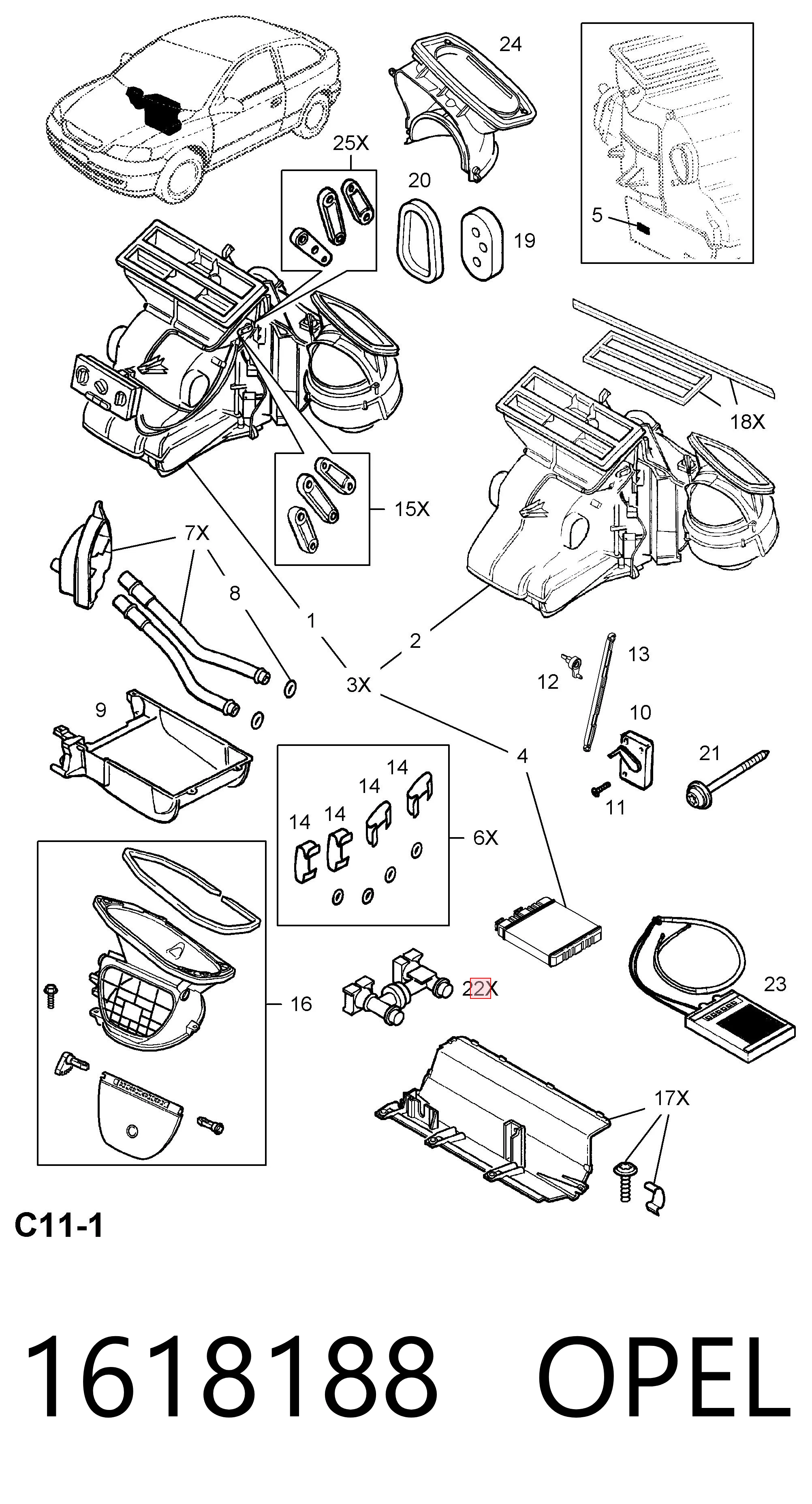 1618188 Opel
