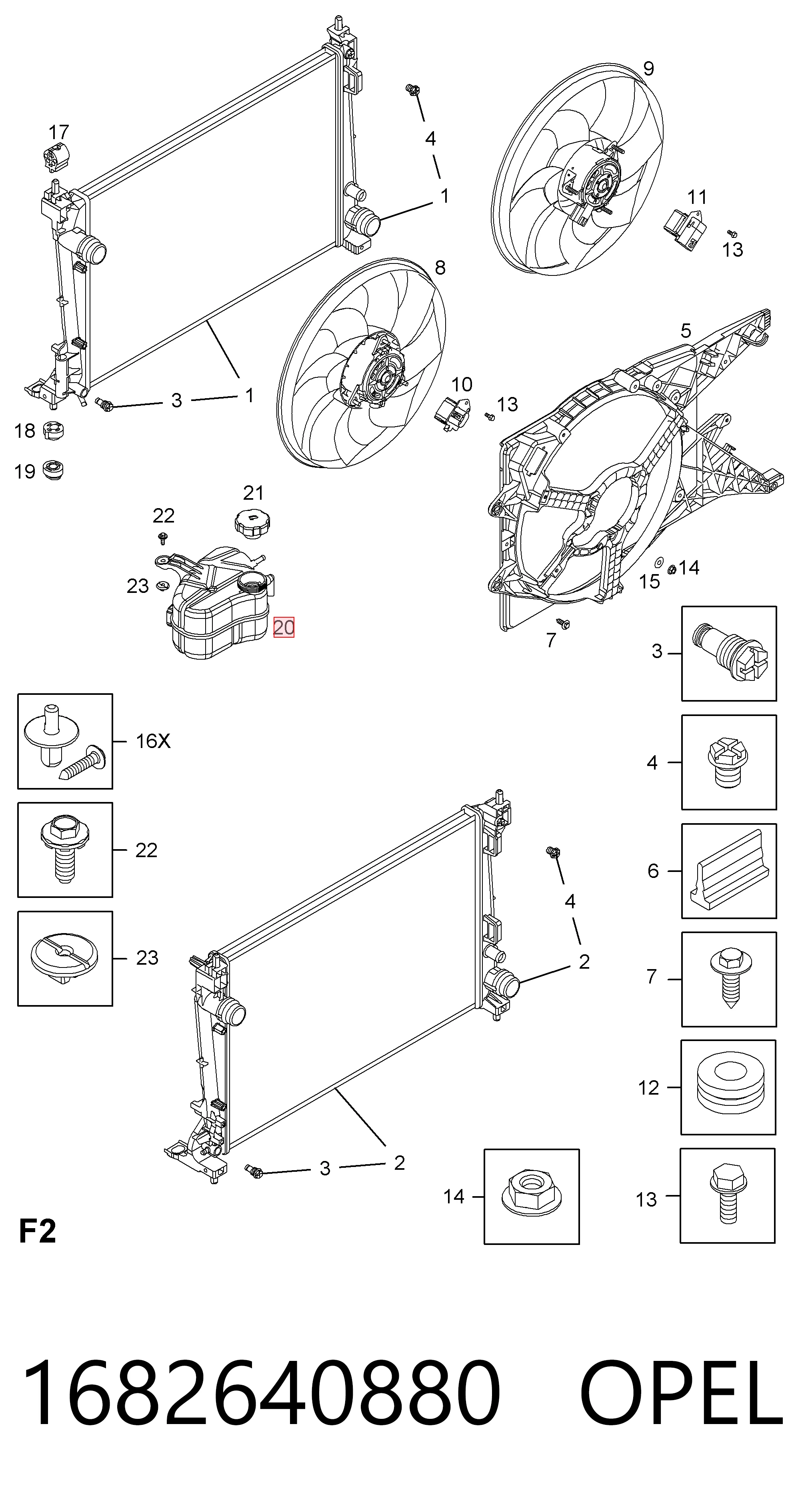 Botella expansion Opel Corsa  desde 34,85 €