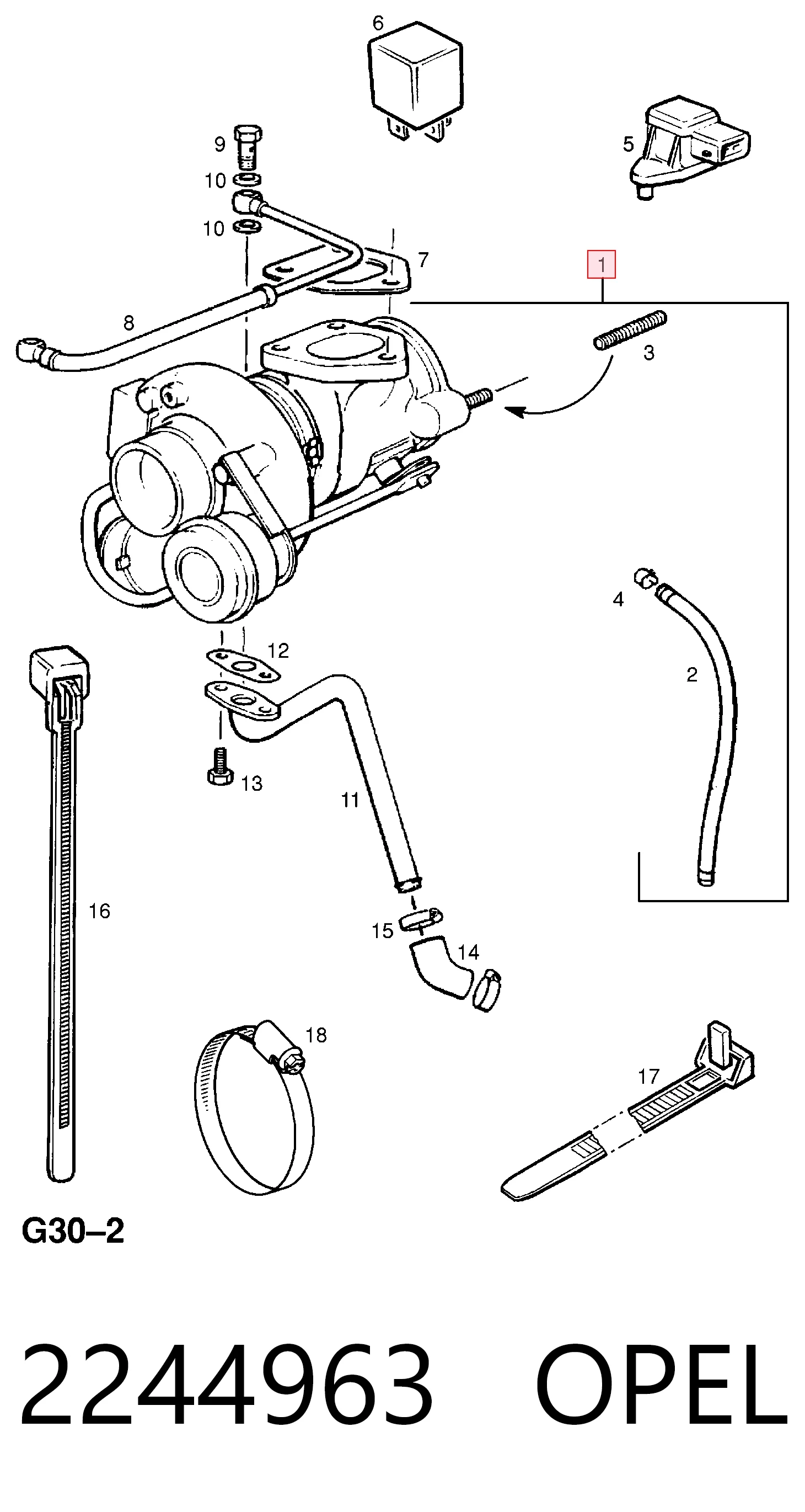 Turbocompresor BMW 5 sedán (E34) (1987 - 1995) precio, desde 126,32 EUR