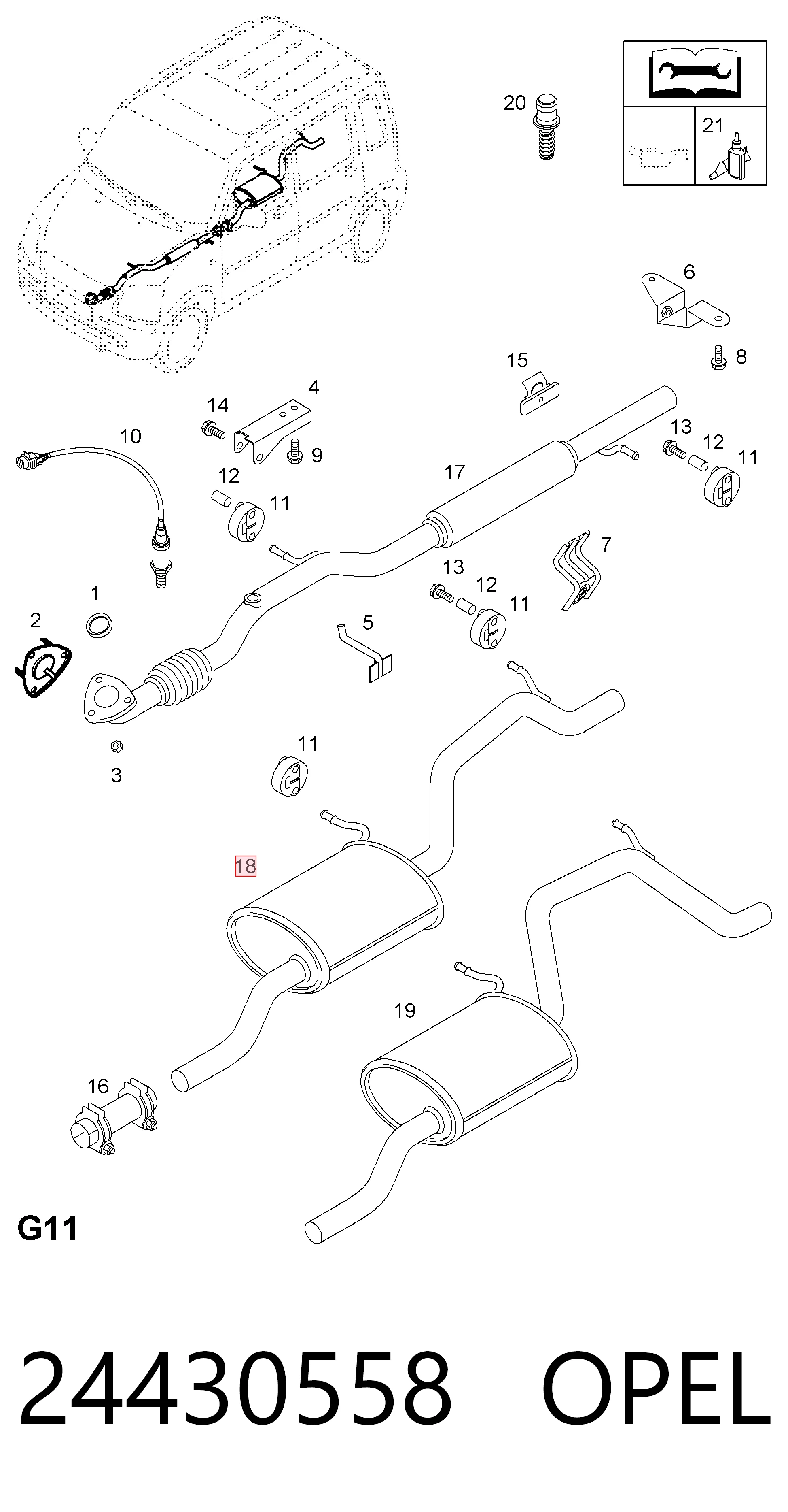 Comprar Silenciador trasero Citroen C15  VD