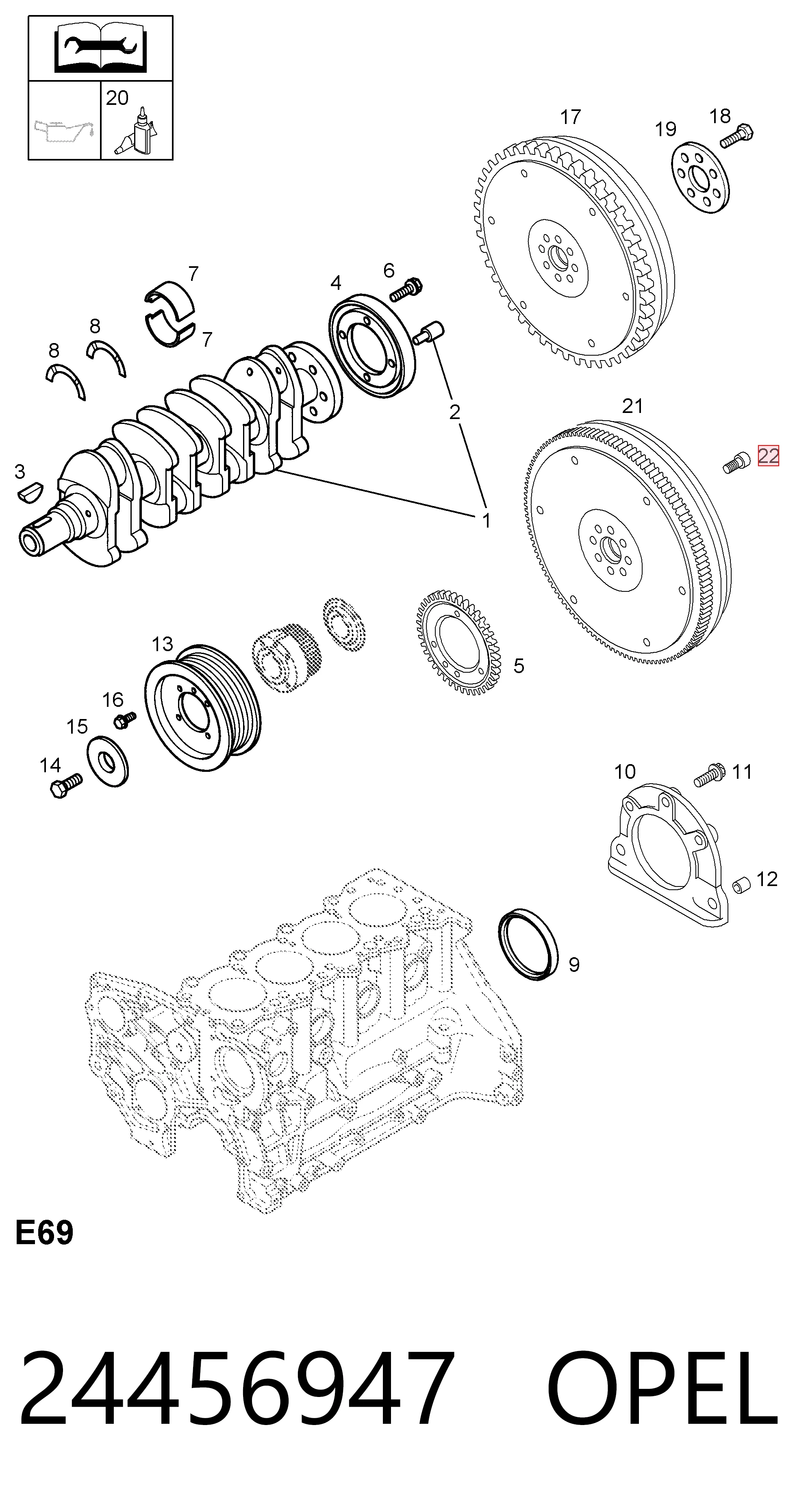 Perno de volante de inercia INA 411012110 precio, desde 14,88 EUR