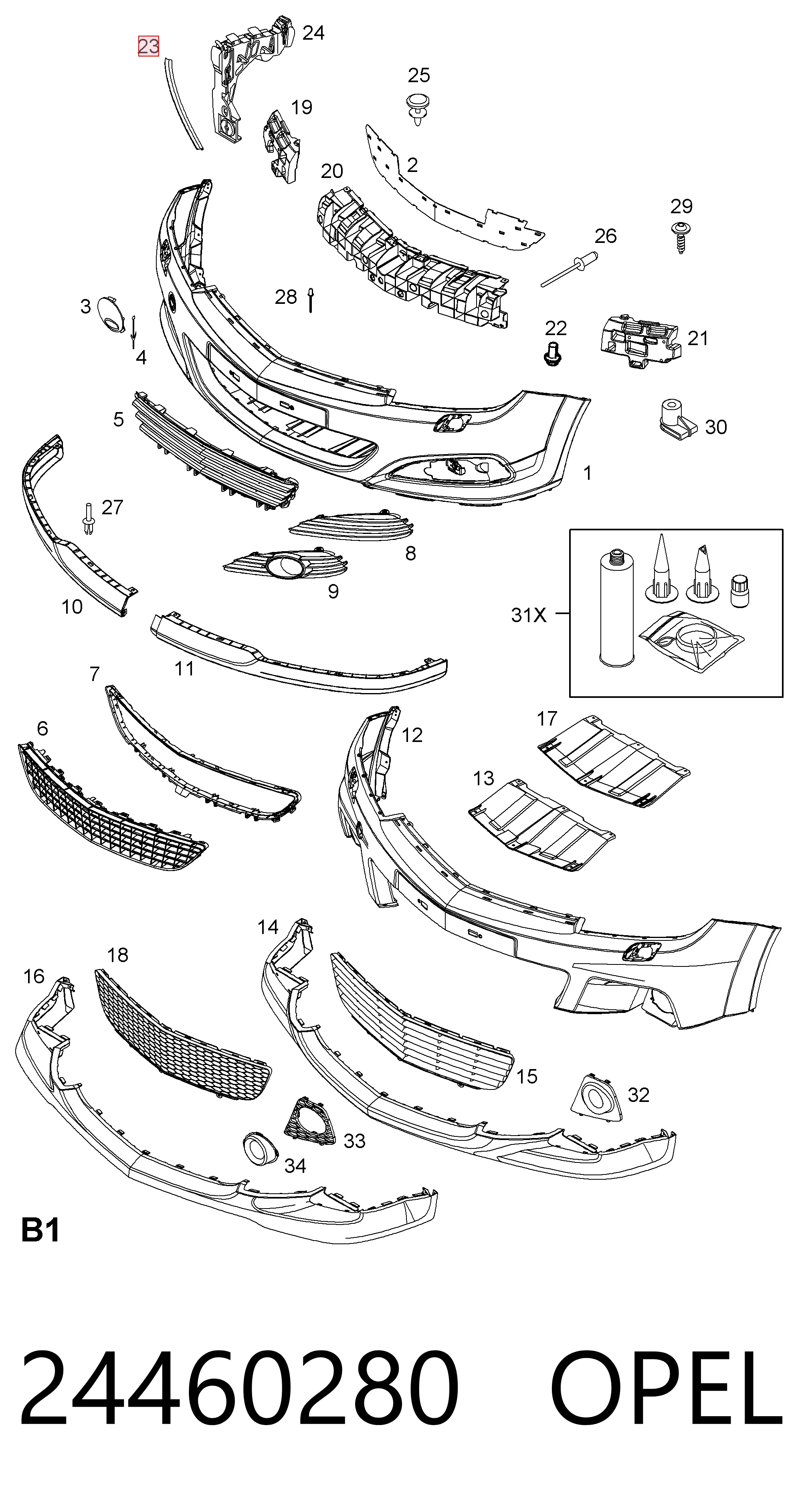 24460280 Opel