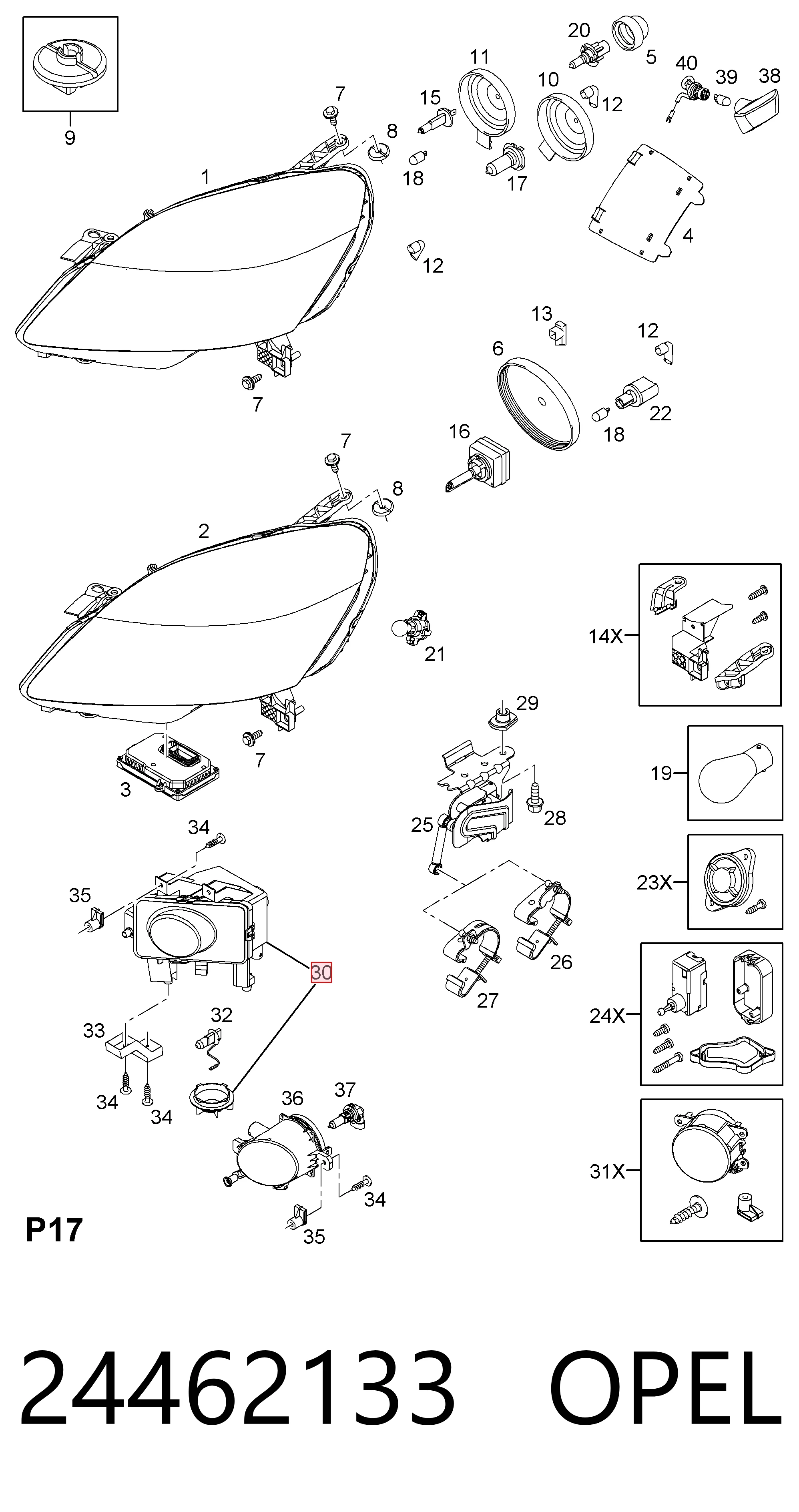 24462133 Opel
