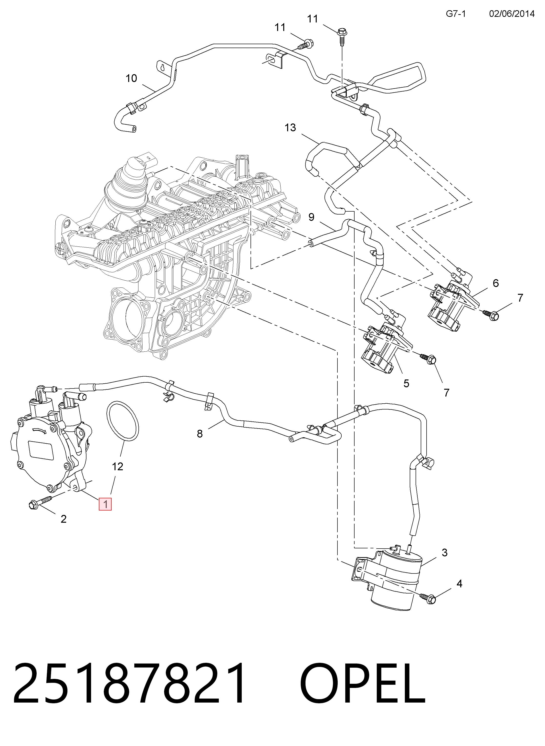 Comprar 25194229 Peugeot/Citroen Bomba de vacío