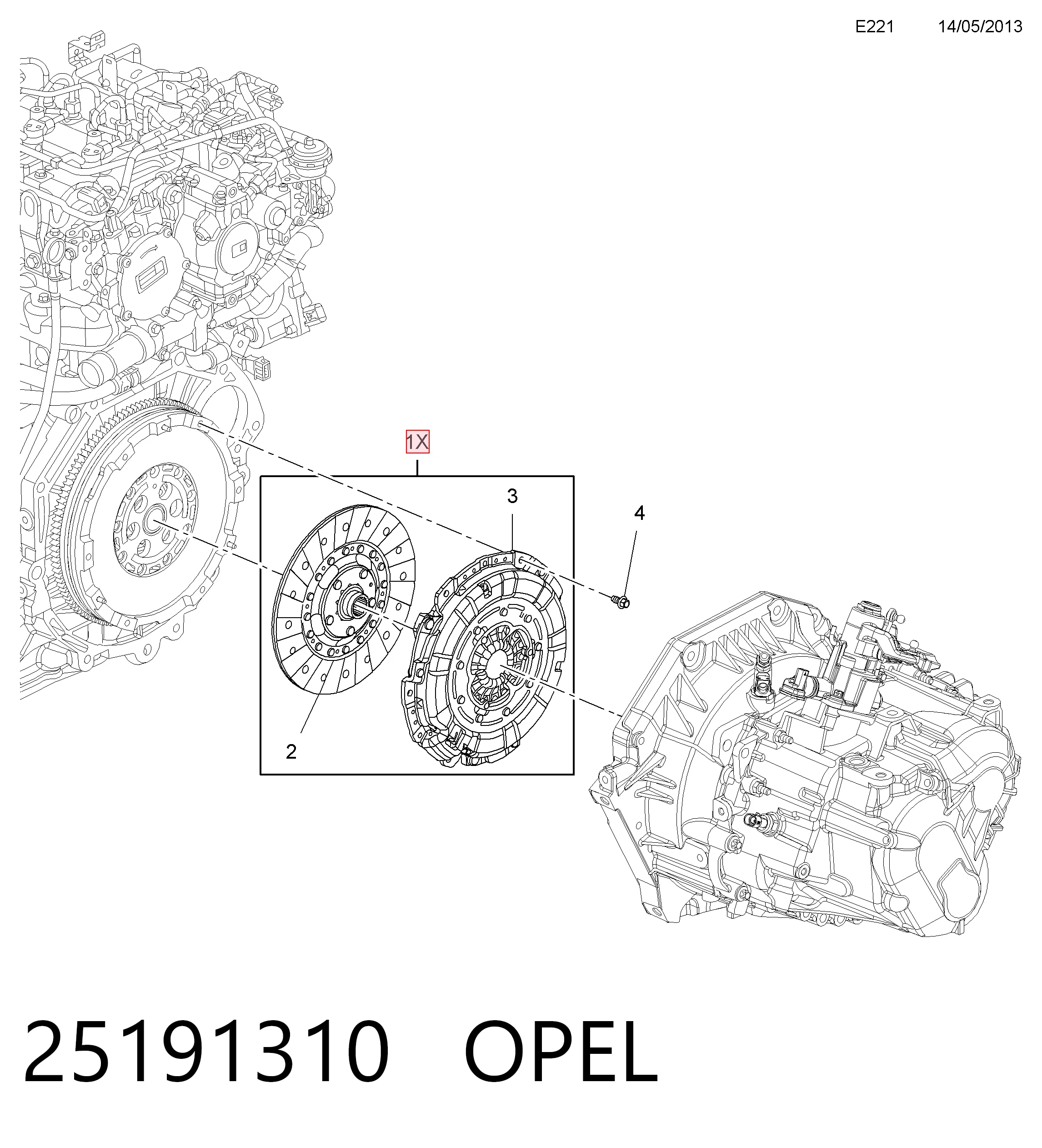 25191310 Opel