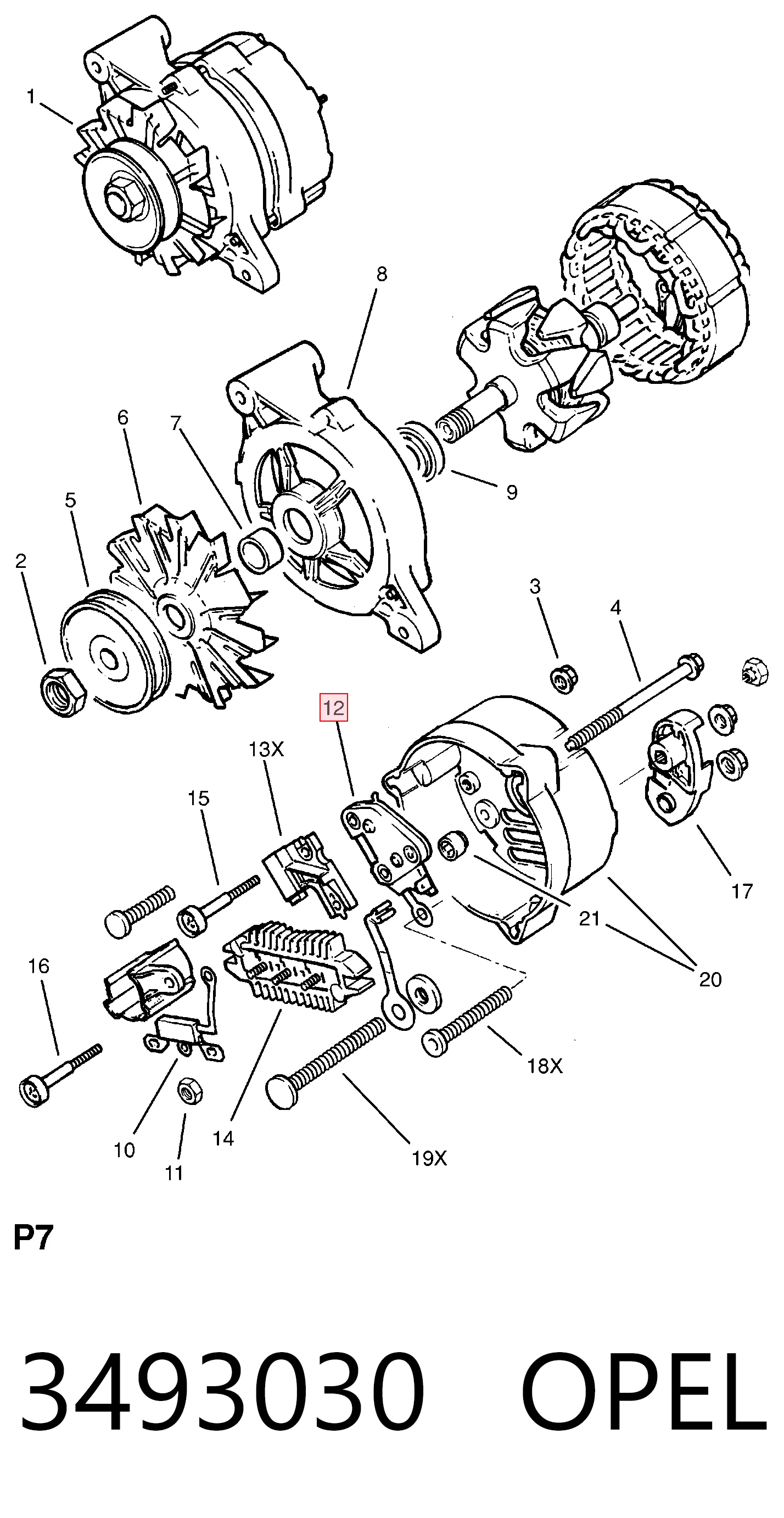 3493030 Opel