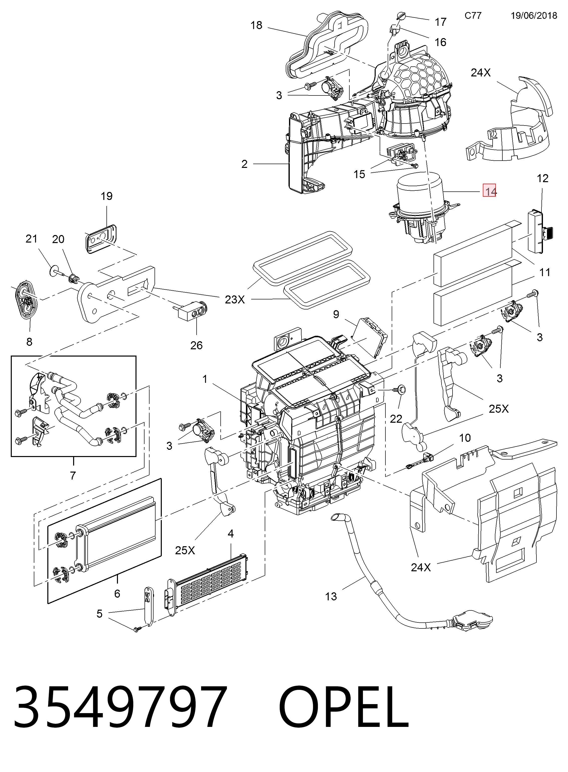 Comprar 9849717380 Peugeot/Citroen Motor de calefacción