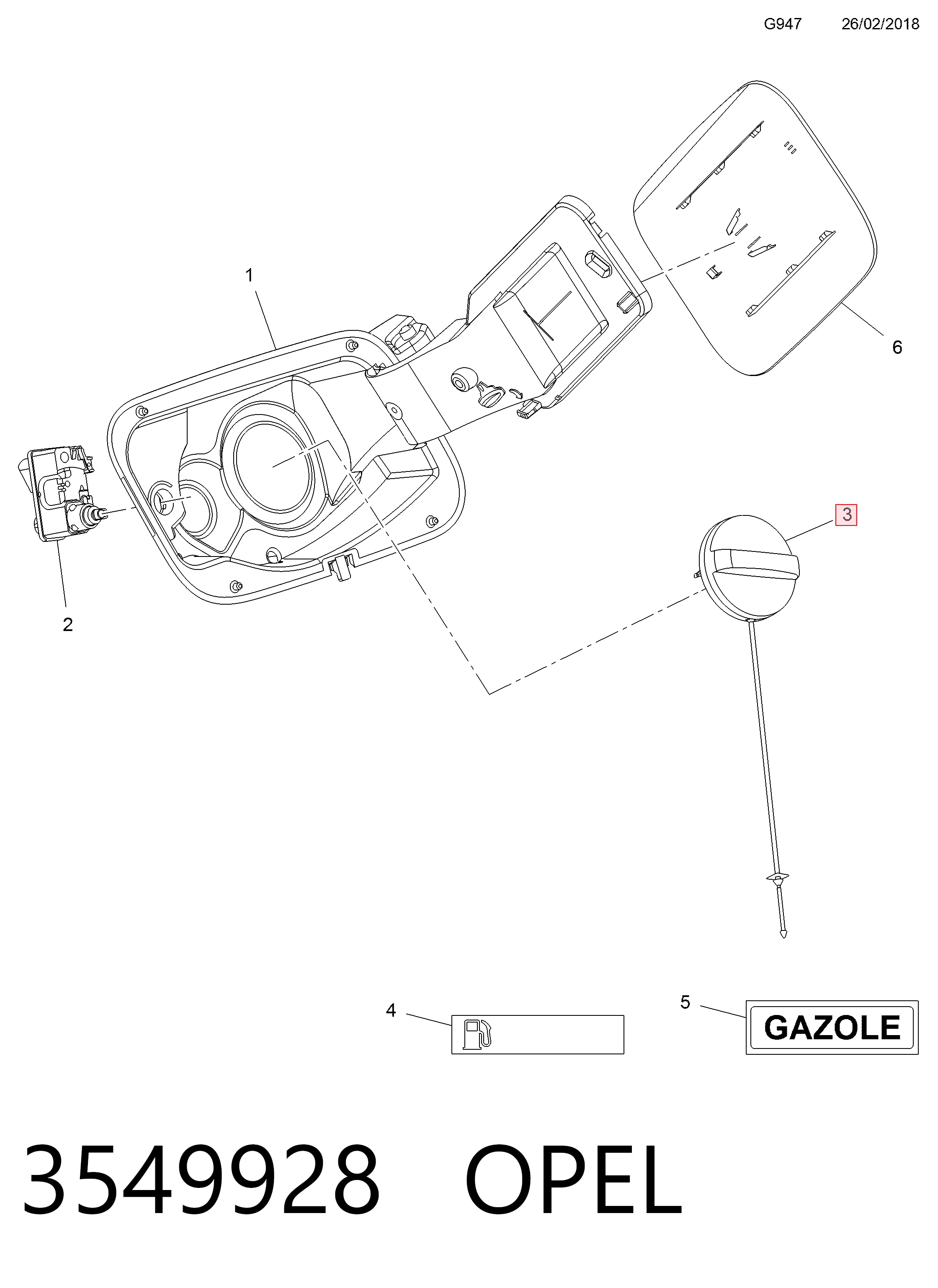 3549928 Opel