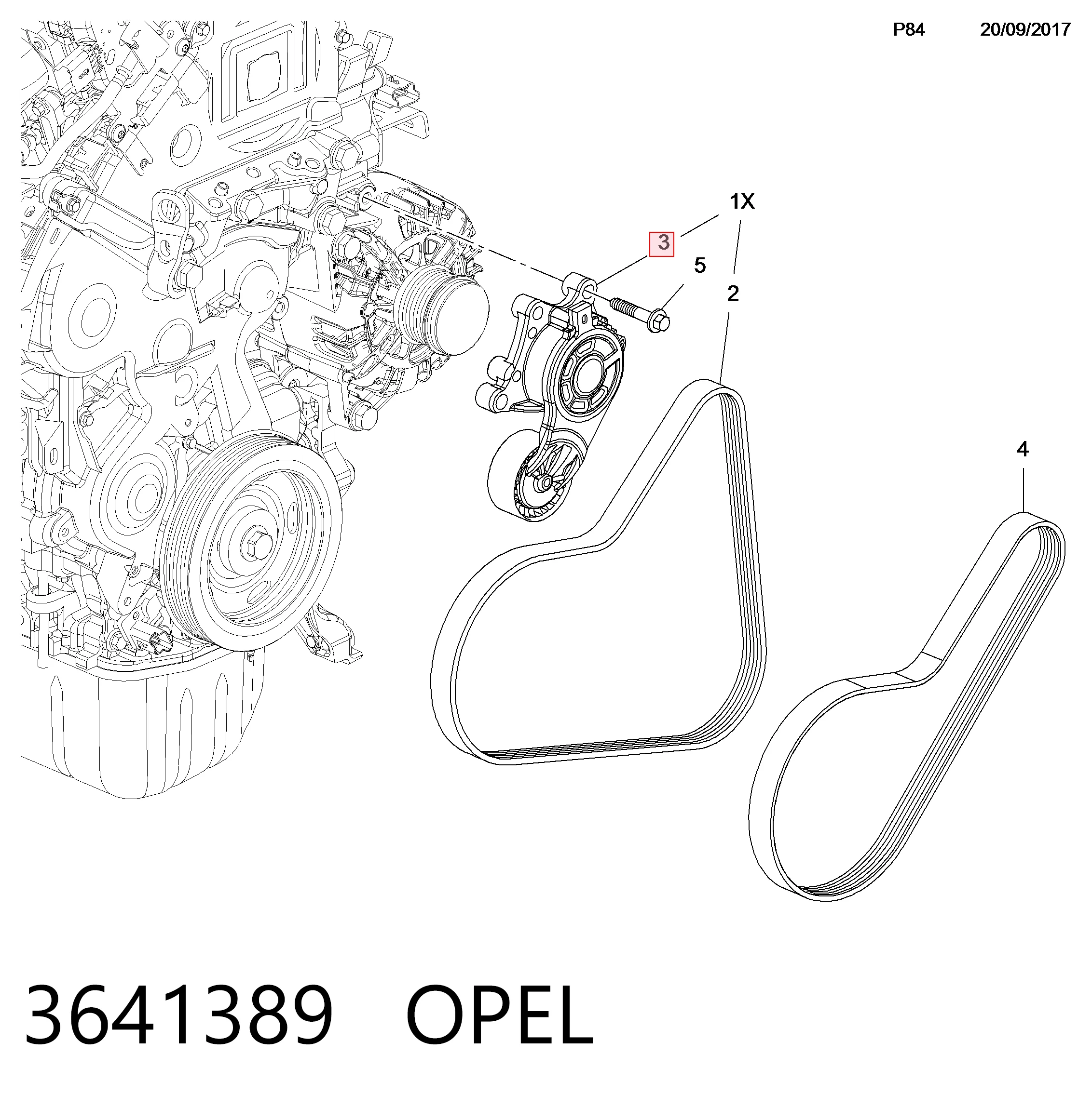 3641389 Opel