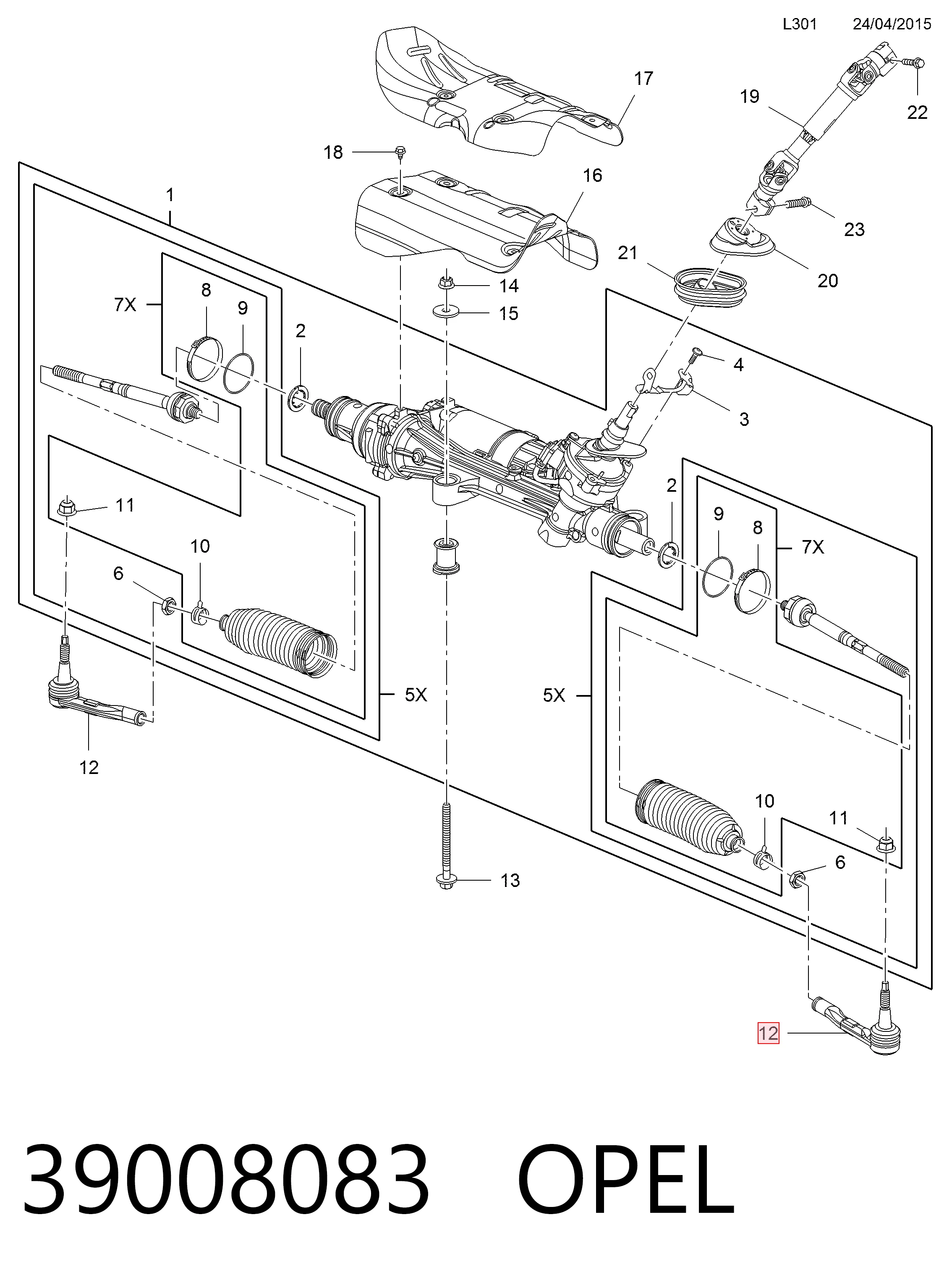 39008083 Opel