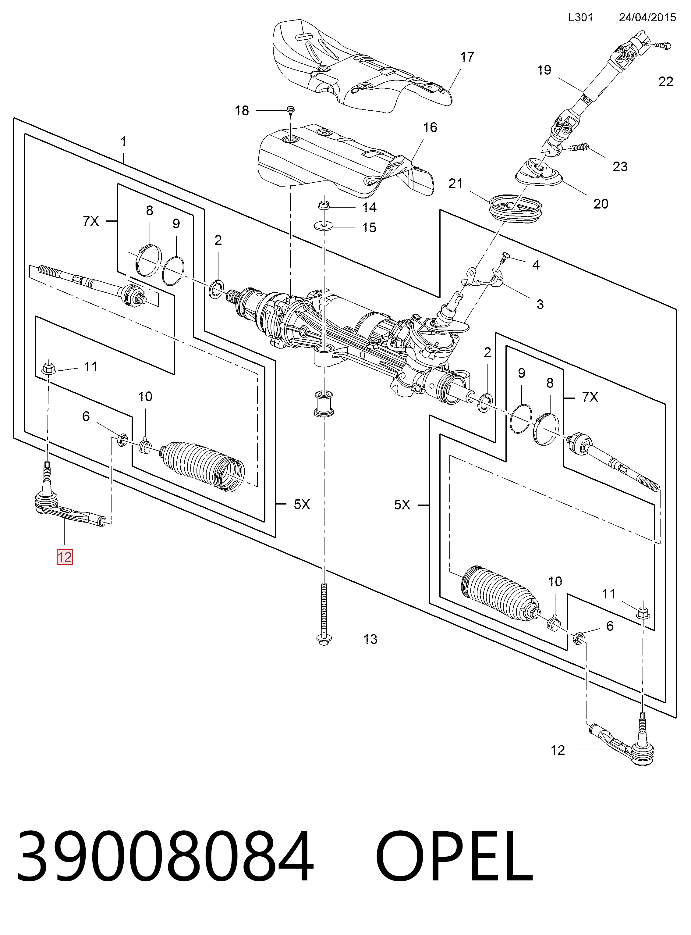 39008084 Opel