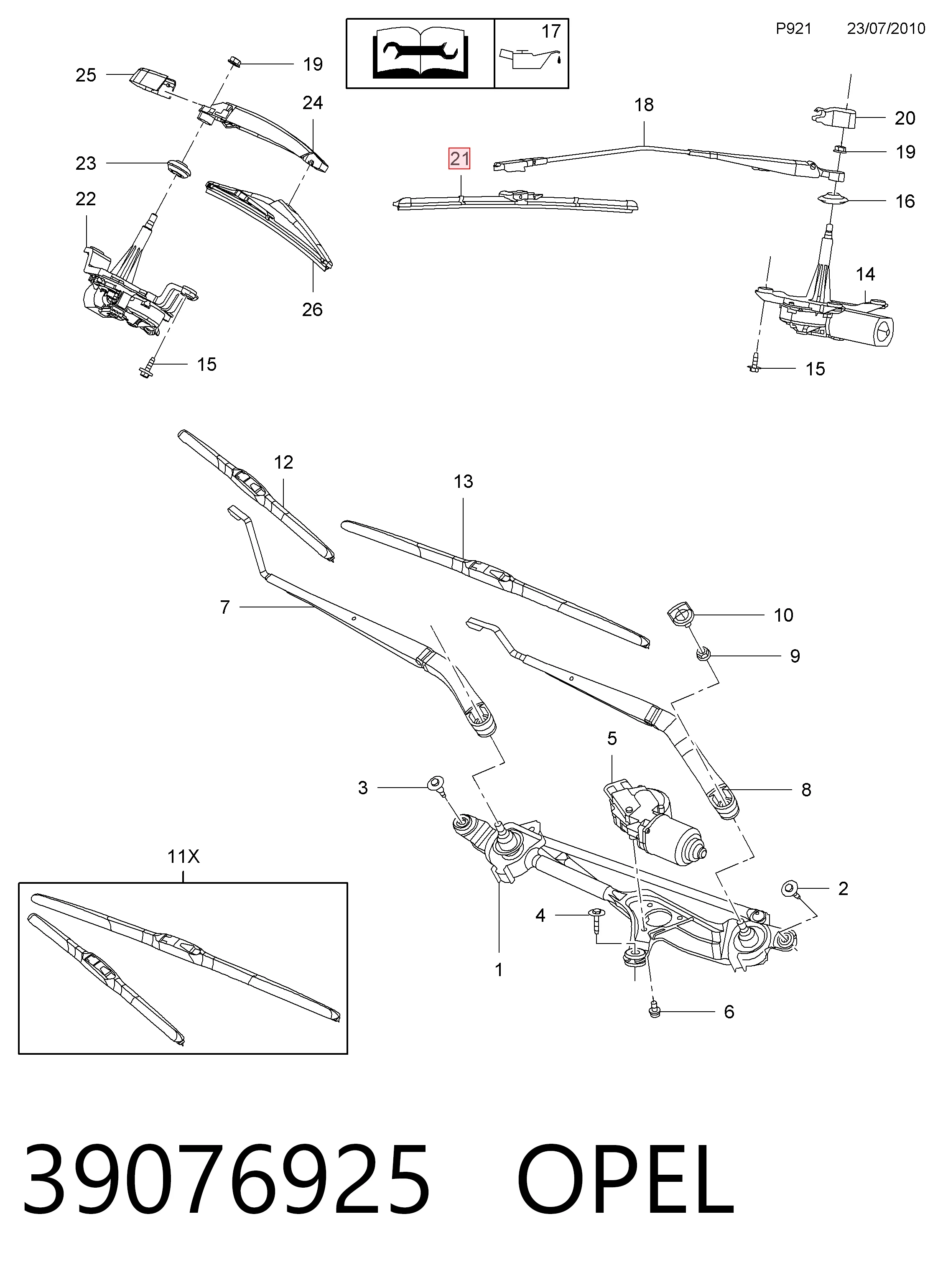 39076925 Opel