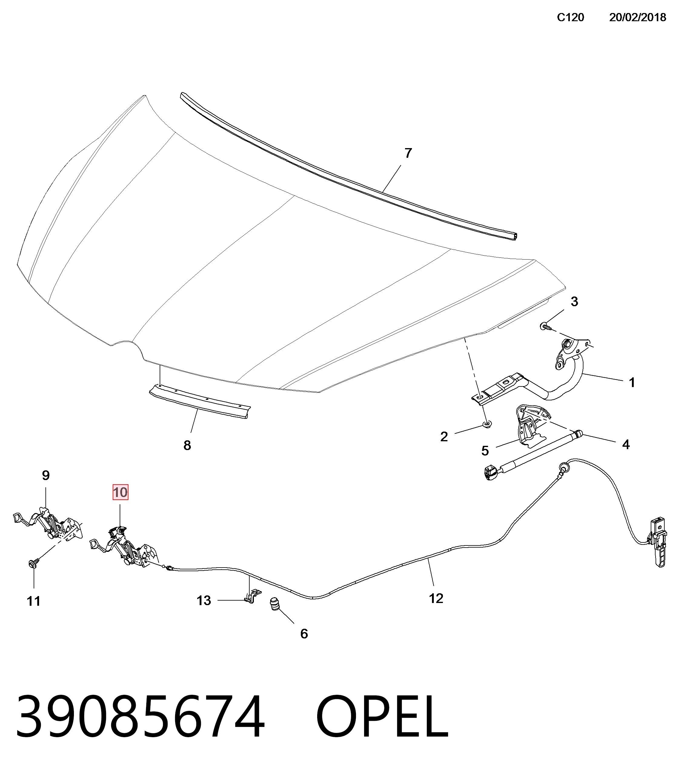 39085674 Opel