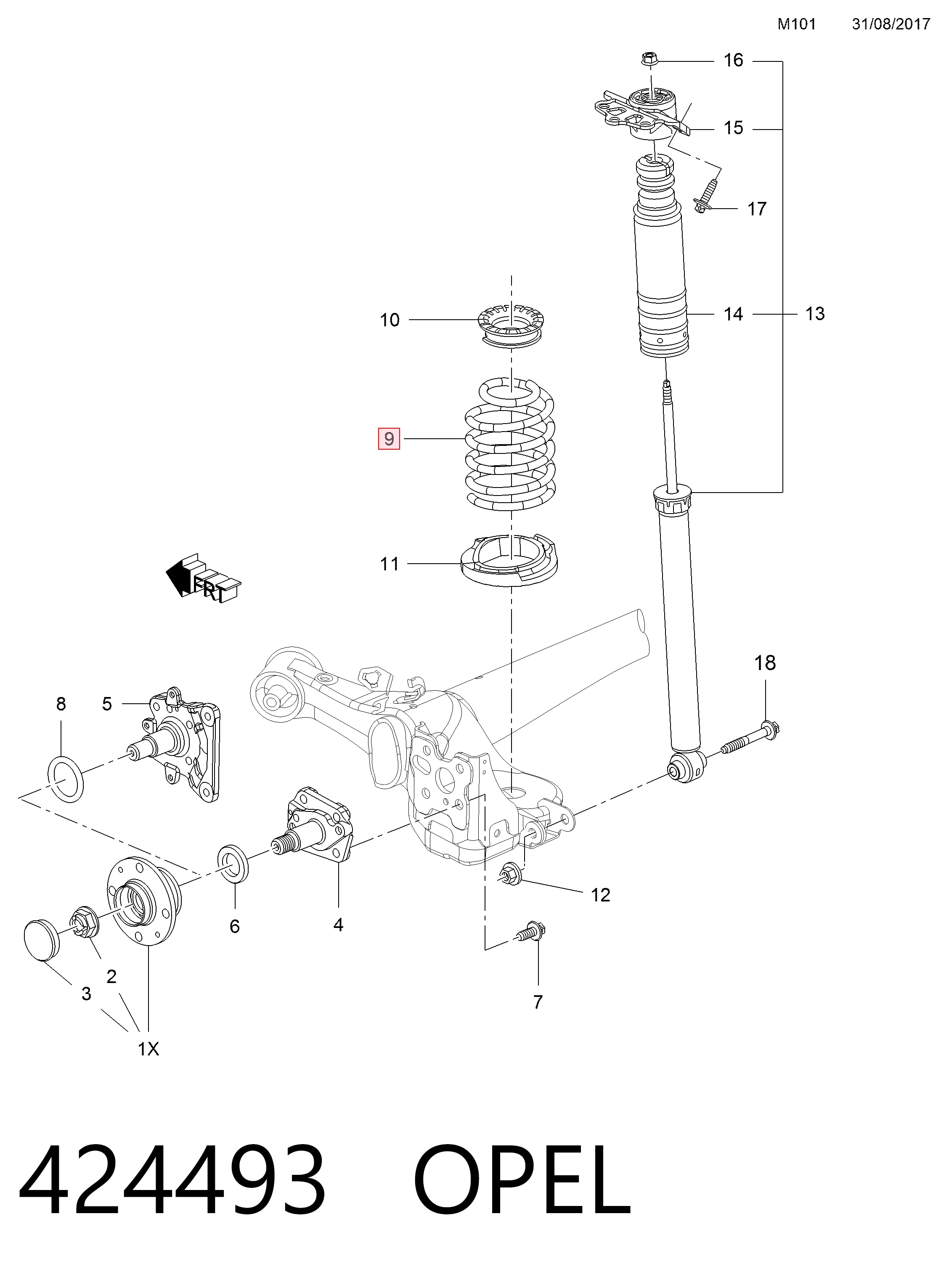 Comprar Muelle Opel Corsa E X15