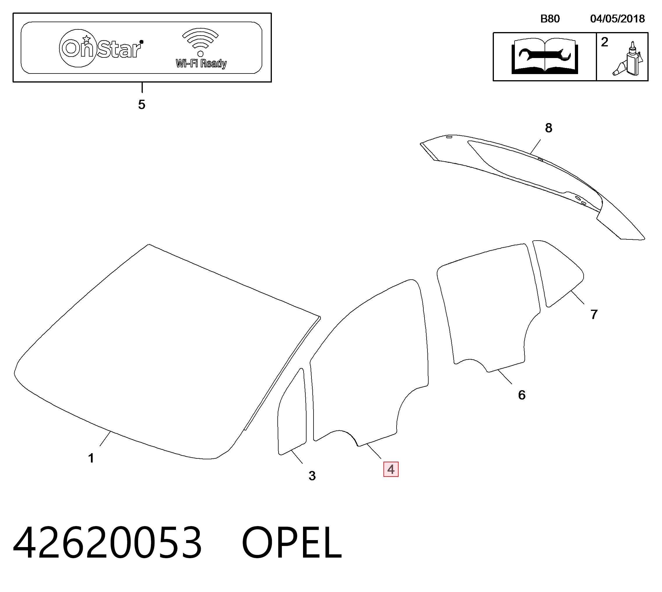 42620053 Opel